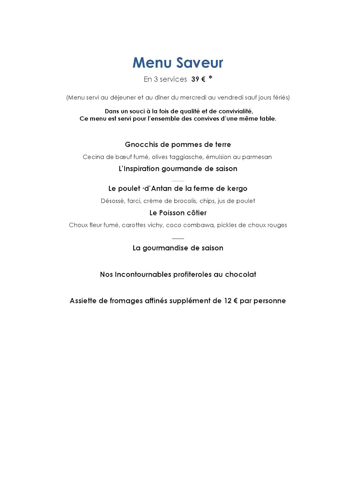 Menu de Ti-Coz