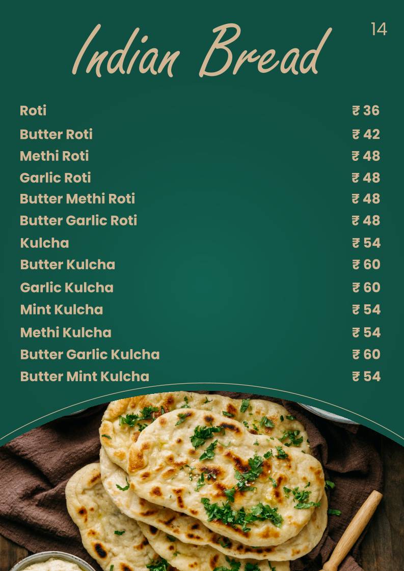 TimeSquare Cafe menu