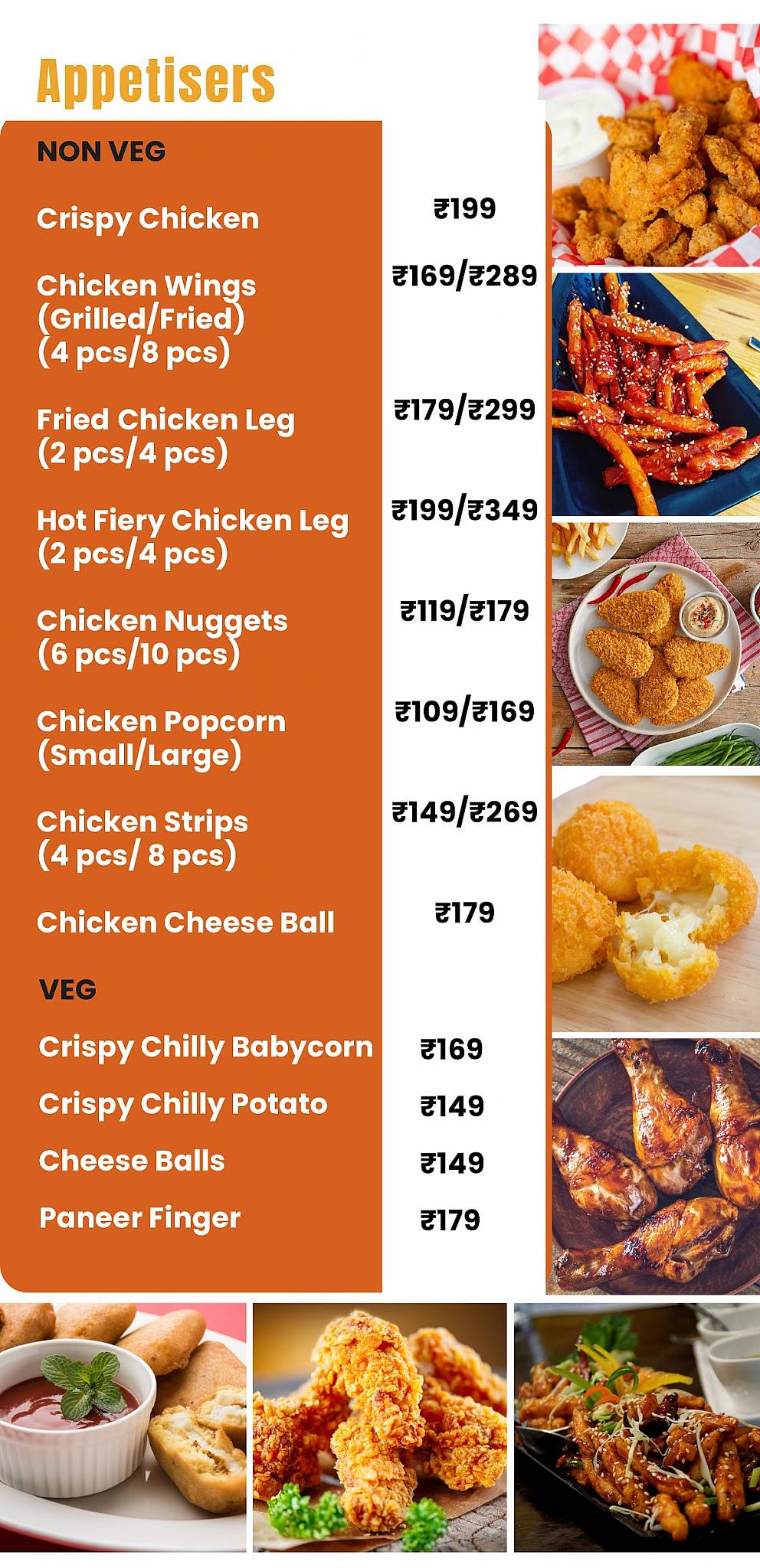 Timeout Gaming Cafe menu