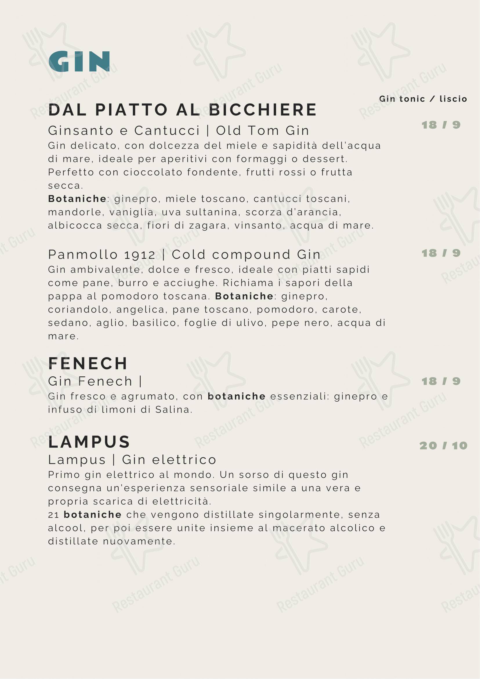 Menu di Tipico 20 - Menu bar