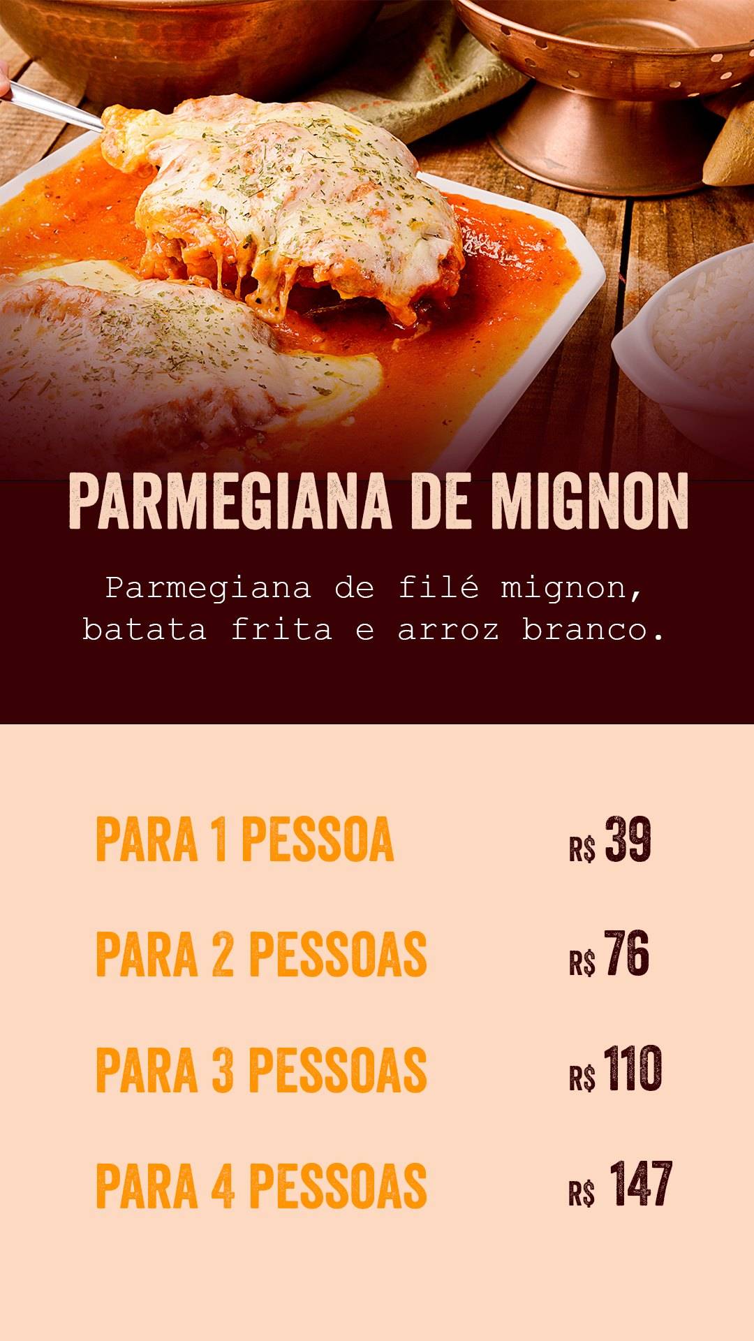 Toca do Caboclo cardápio