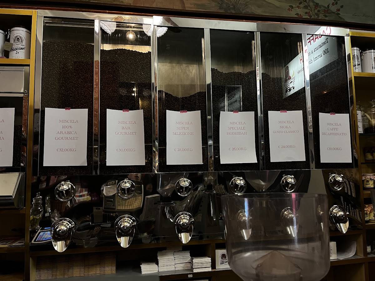 Menu di Torrefazione Moka Hodeidah 