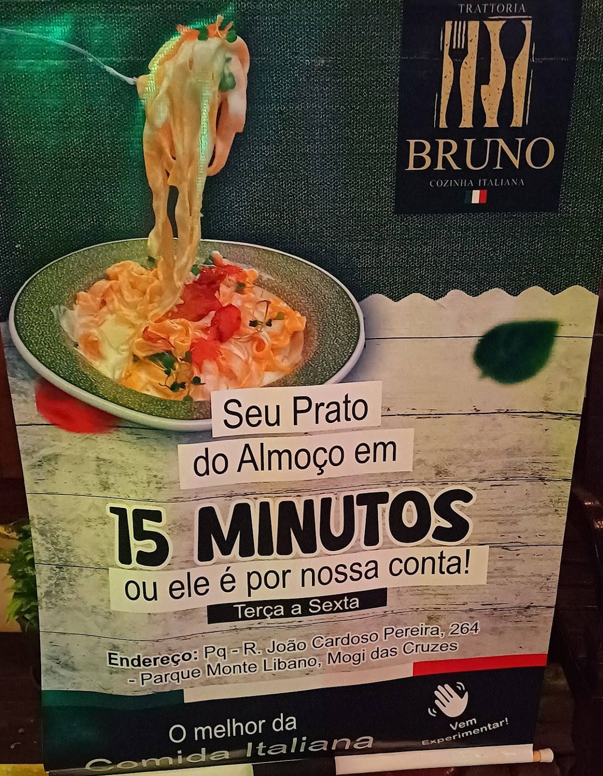 Trattoria Bruno cardápio