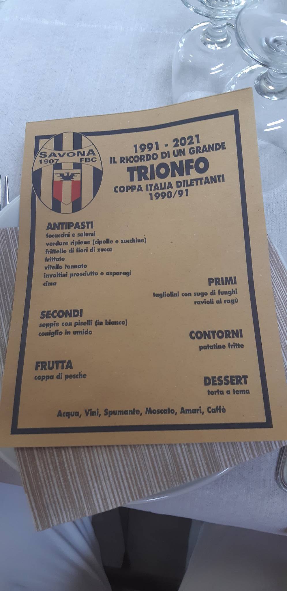 Menu di Trattoria K2 