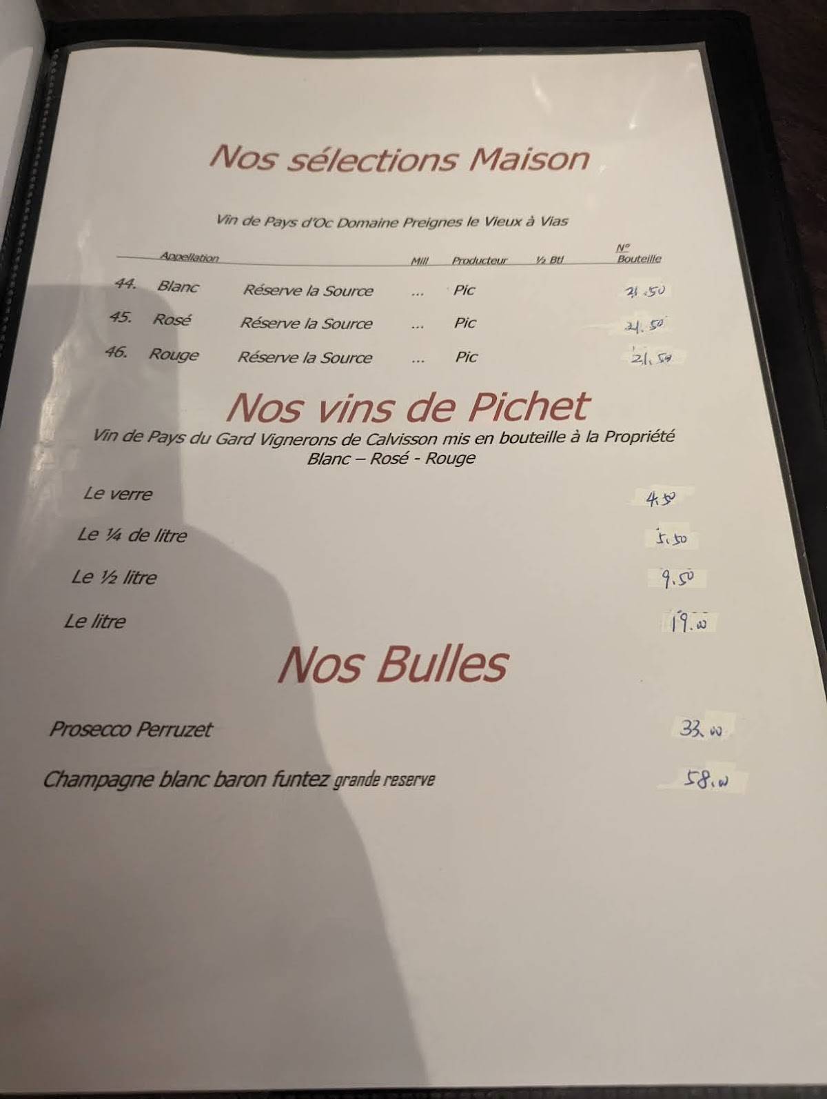 Menu de Akira - Cuisine Japonaise