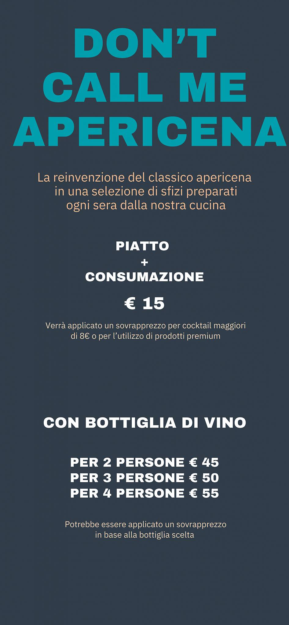 Menu di Soho 