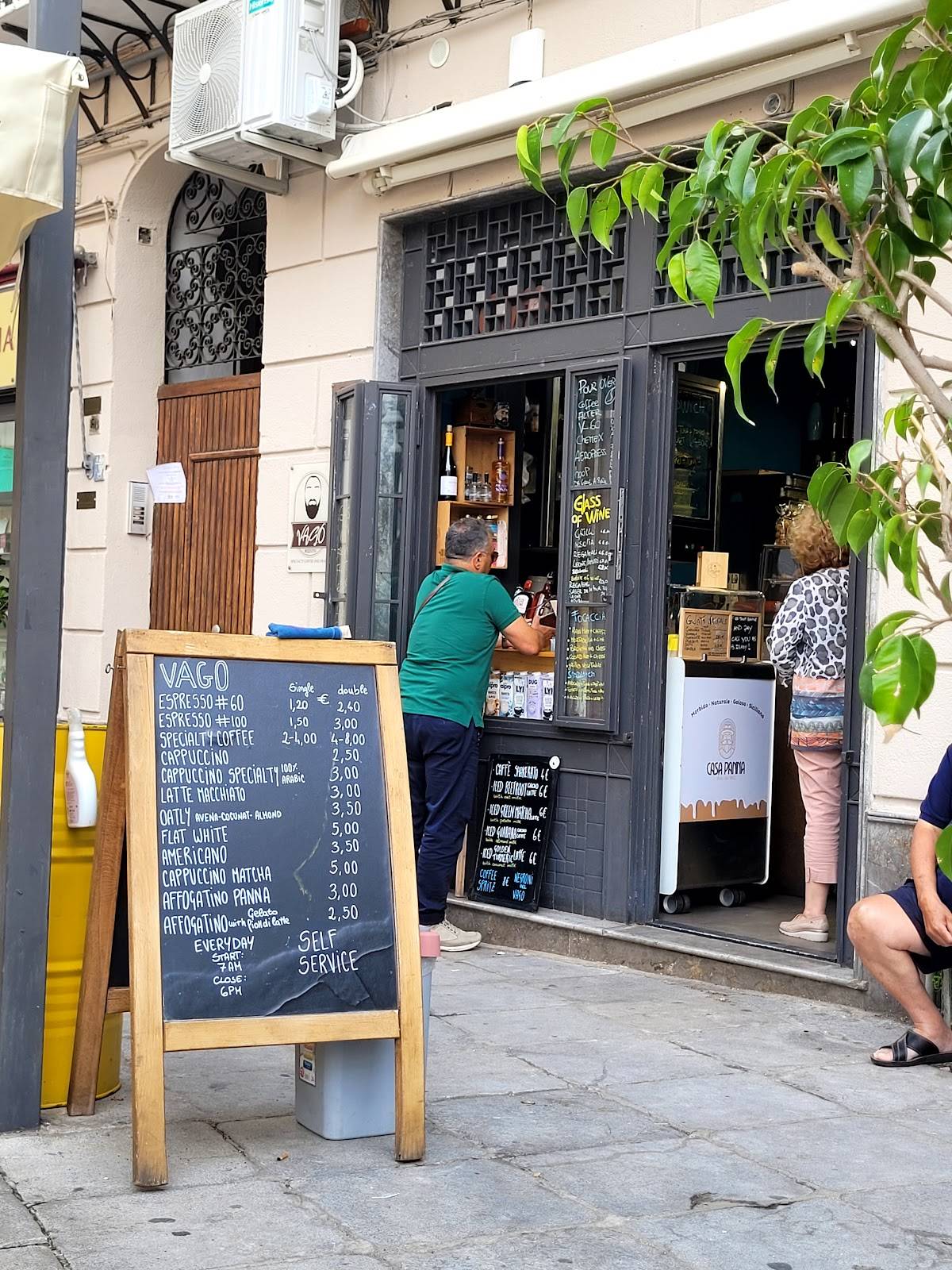 Menu di Vago - Rizzuto specialty coffee and snacks 
