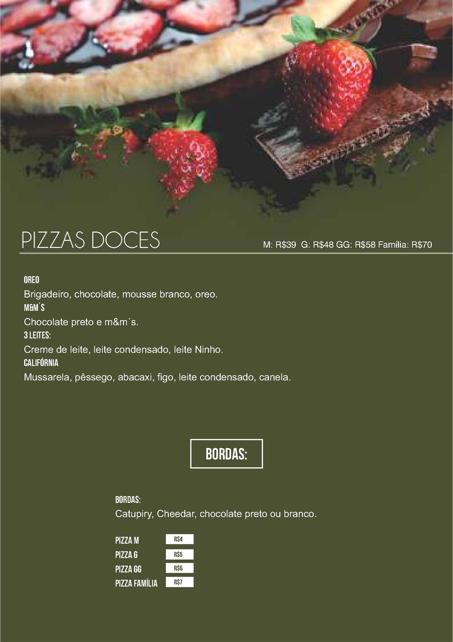 Veneza Restaurante e Pizzaria cardápio