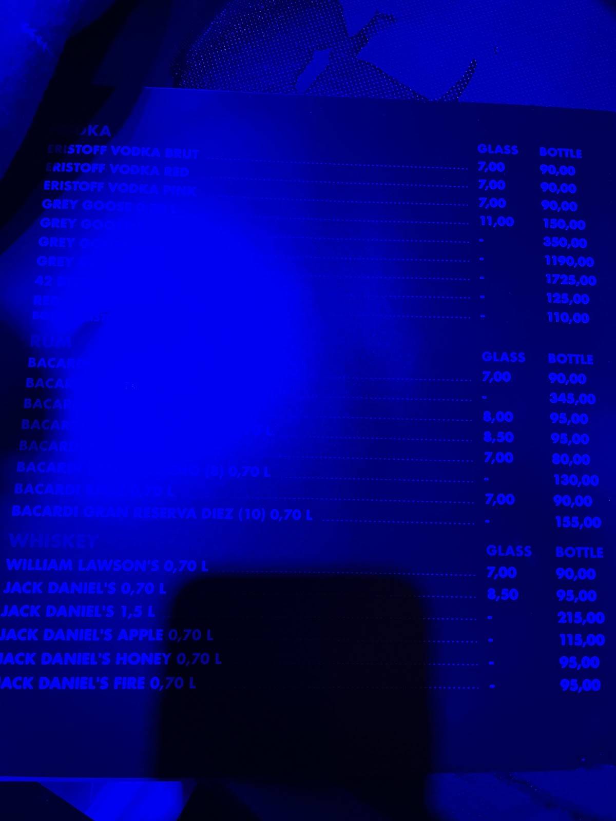 Menu de Versuz