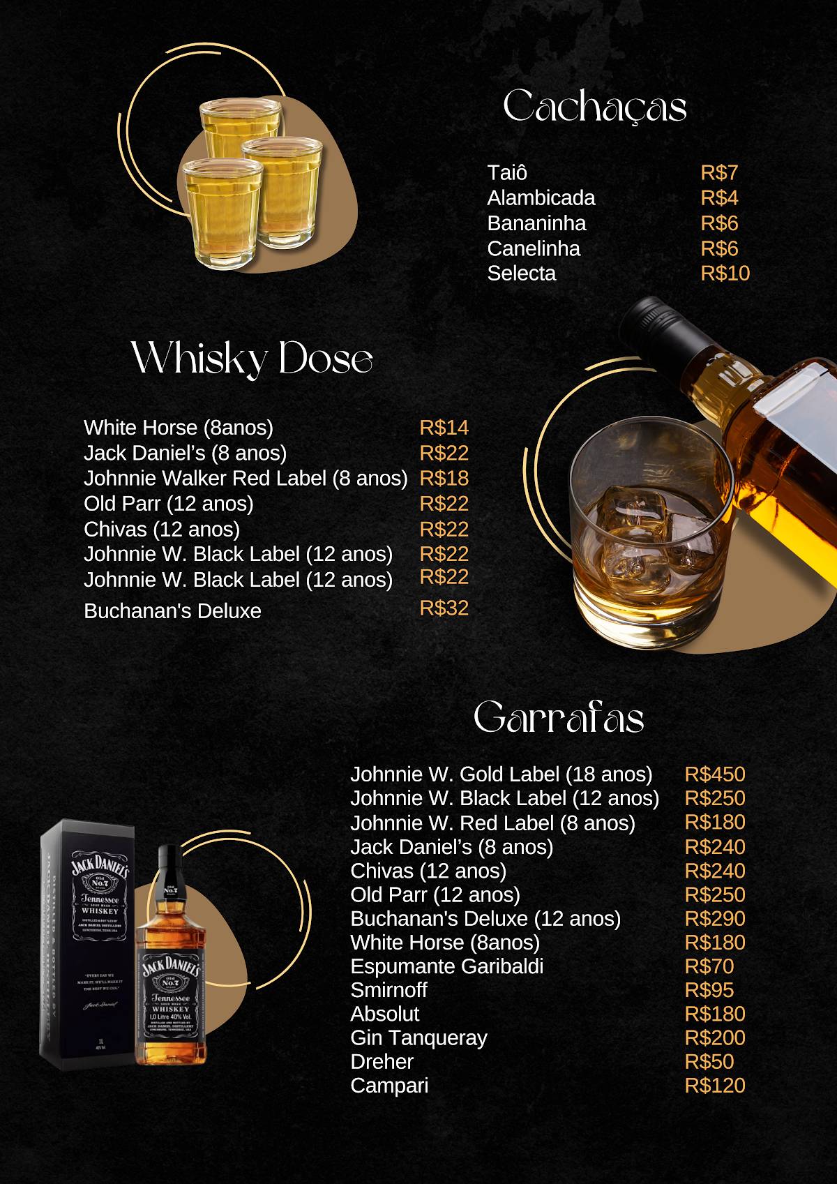 Viana Bar cardápio