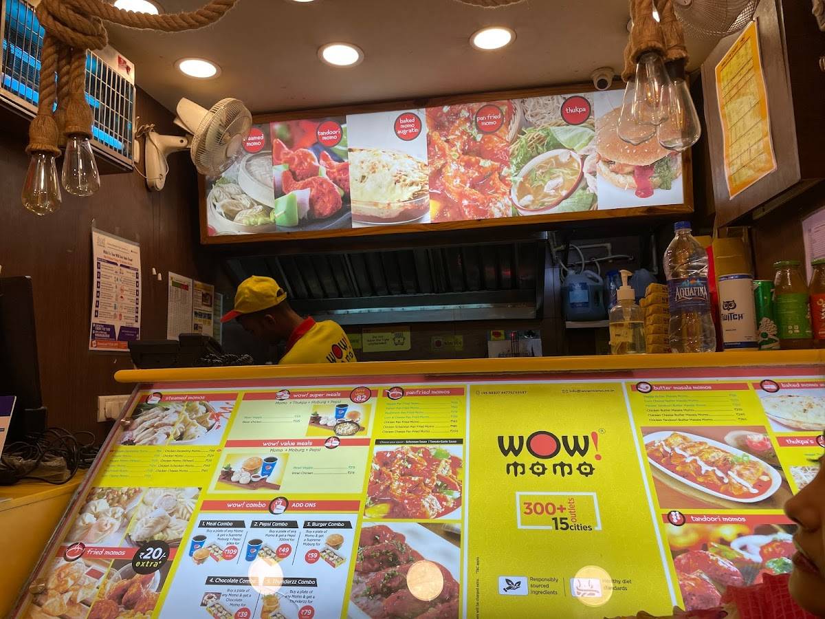 WOW! Momo Bangur menu