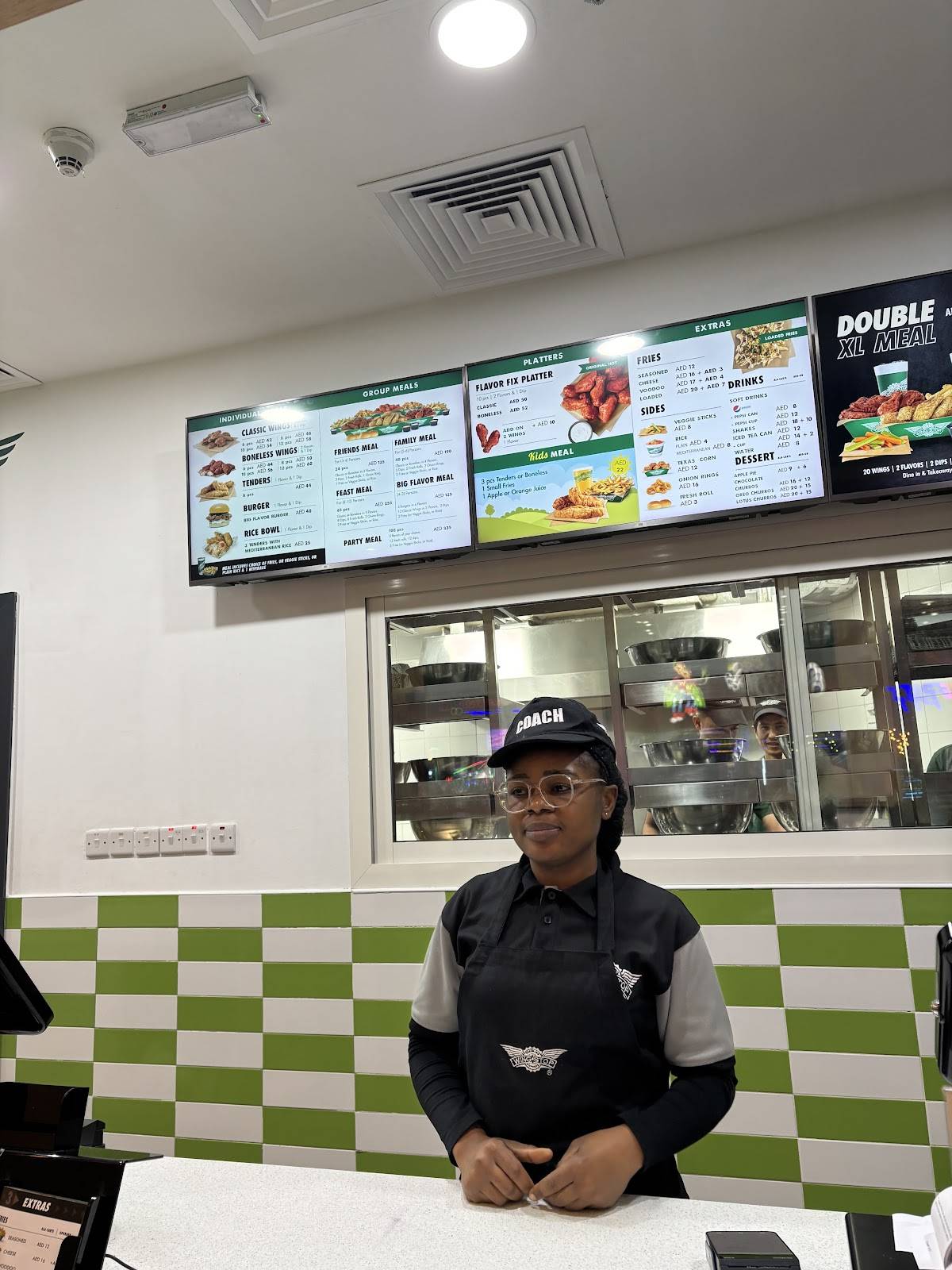 Carta del restaurante Wingstop Al Wahda Mall, Abu Dabi