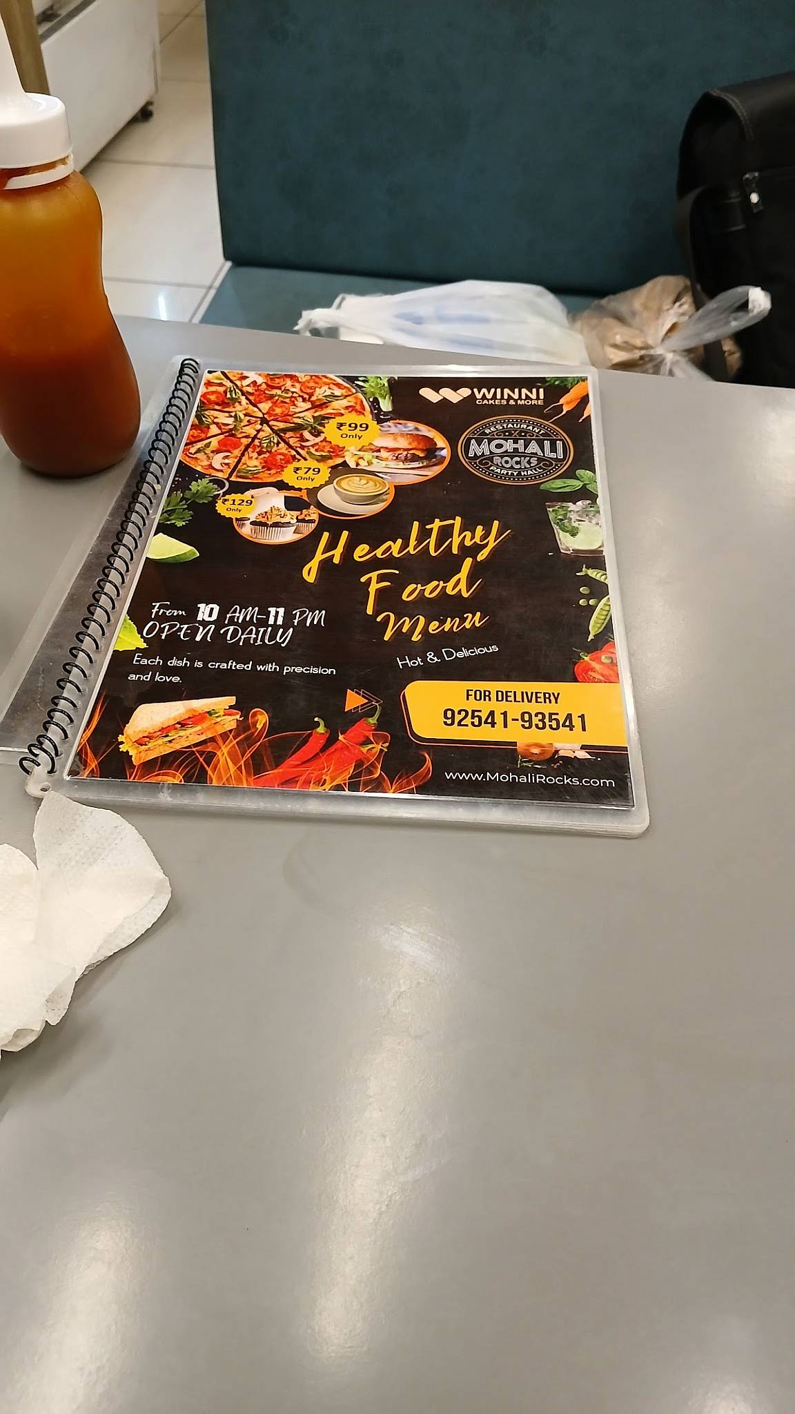 Winni Cakes & More menu