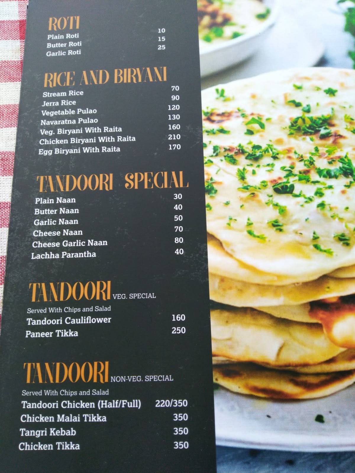 World Peace Cafe menu