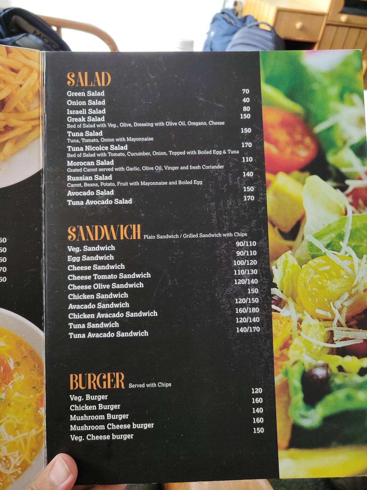 World Peace Cafe menu