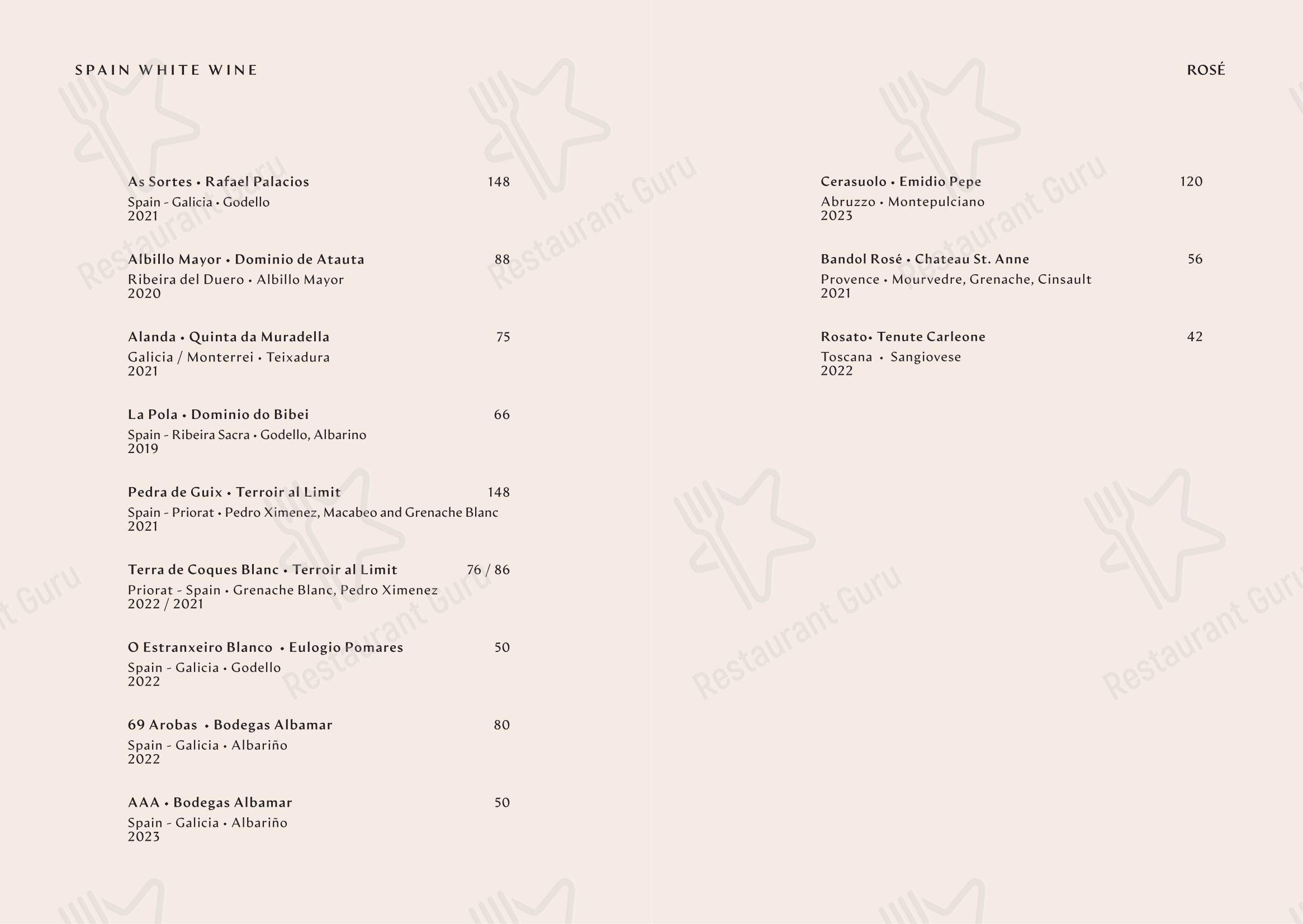 Menu bar per Yapa in Milano