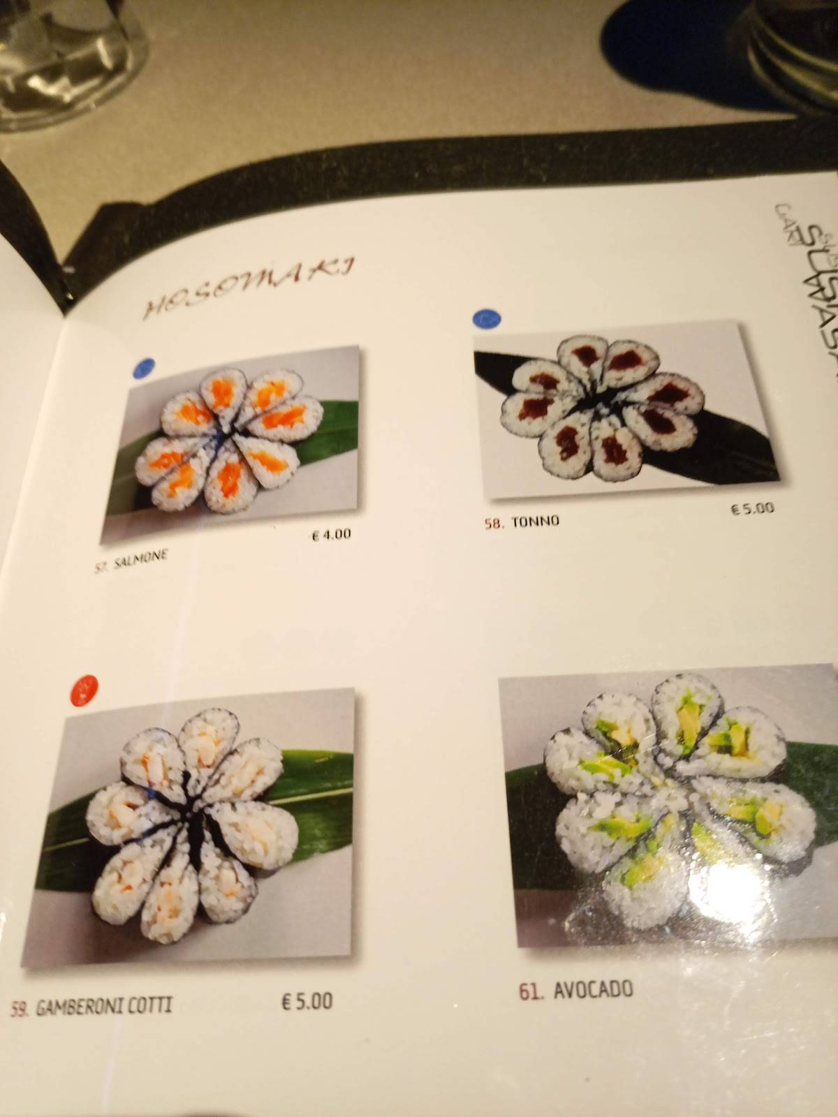 Menu di Yoshi 
