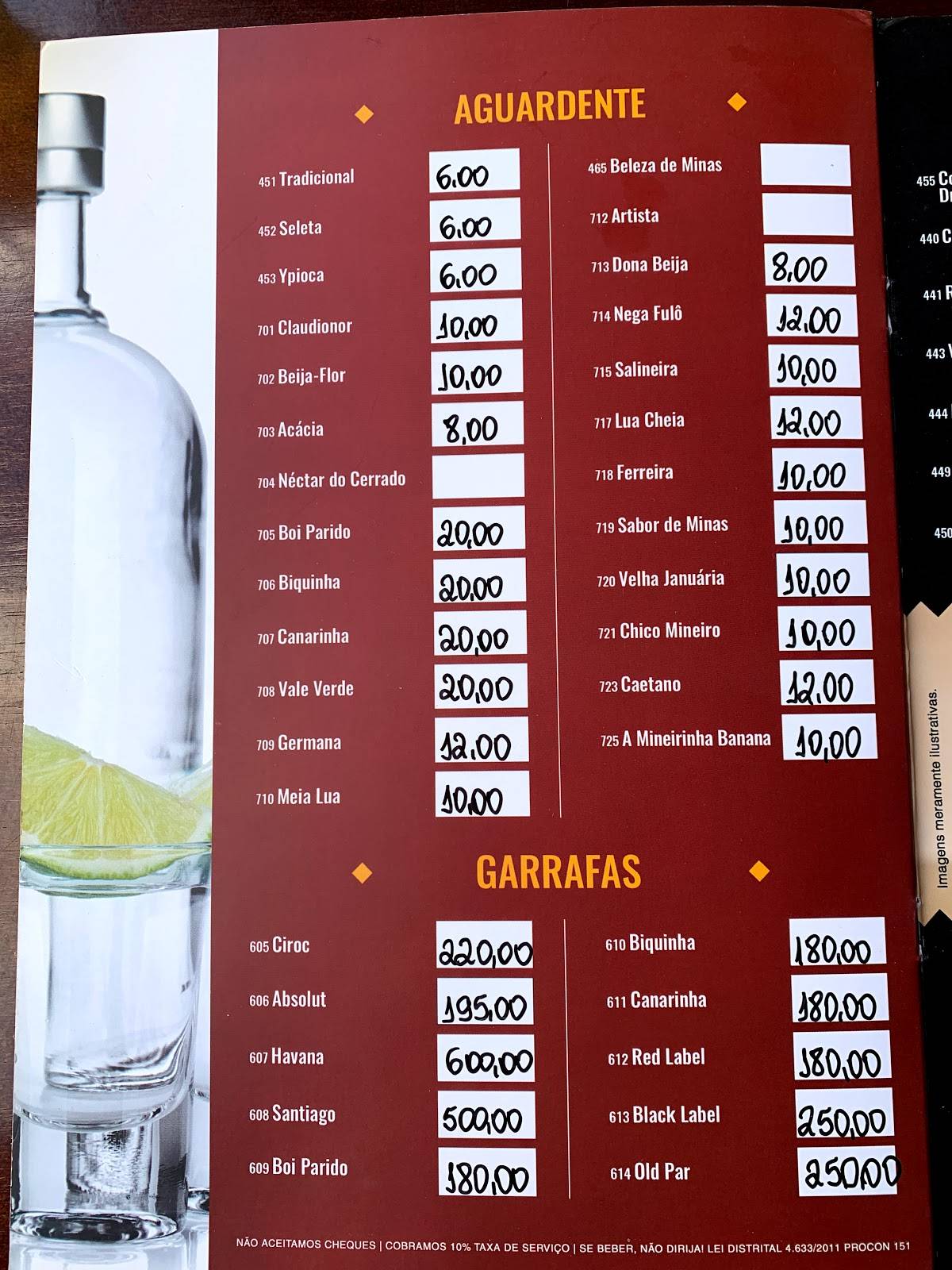 Zezinho Restaurante - Carne de Sol cardápio