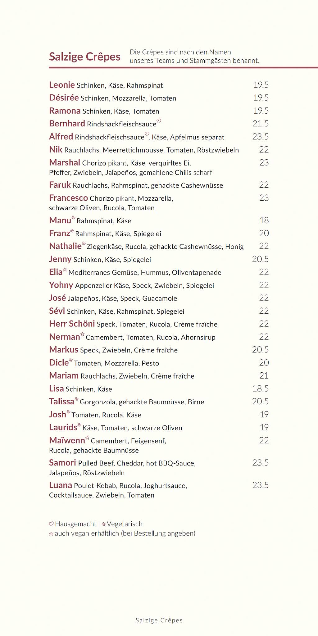 Menu di grepery 