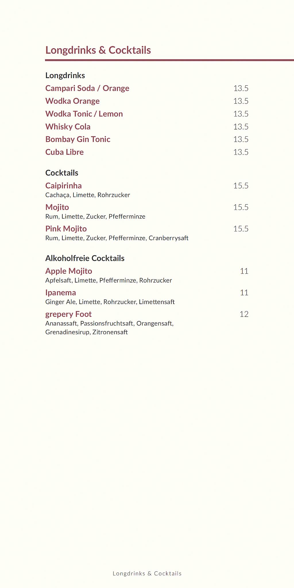 Menu di grepery 