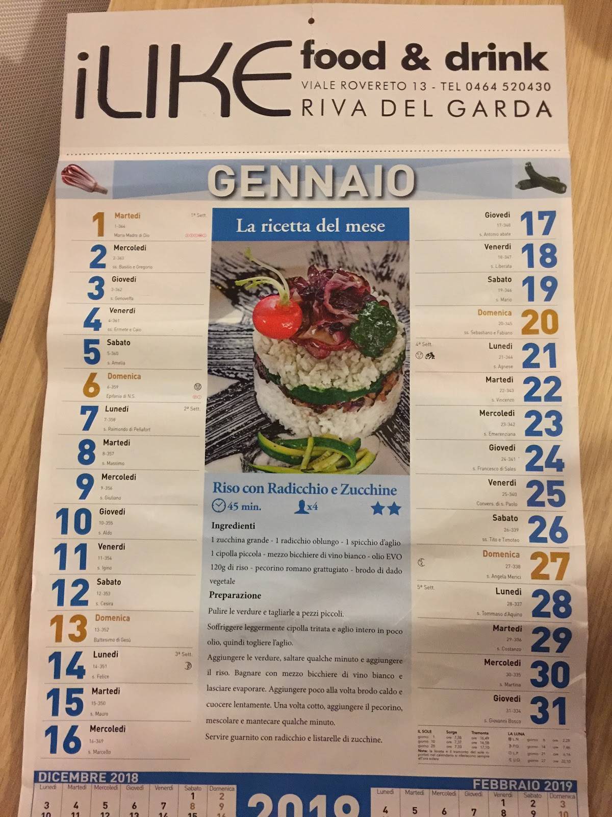 Menu di iLIKE bar Food And Drink 