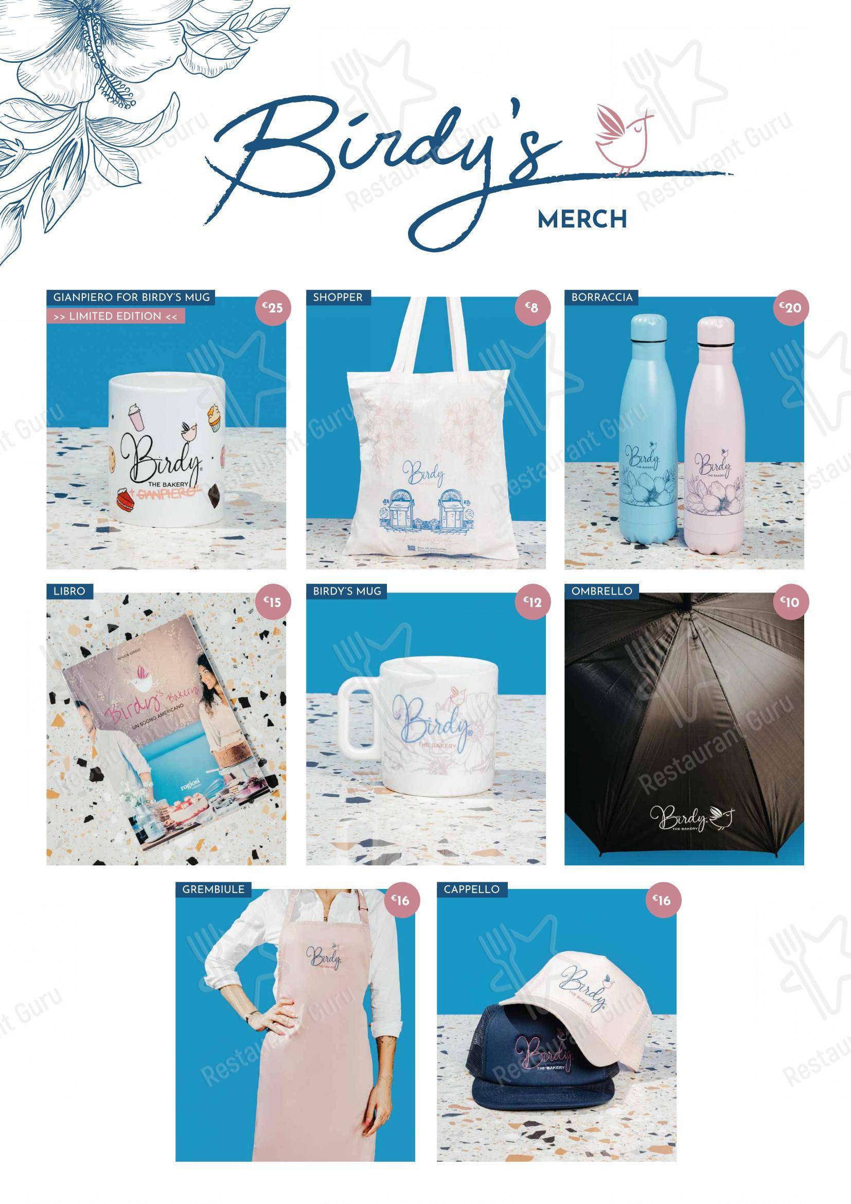 Menu di Birdy The Bakery - Portici - Menu