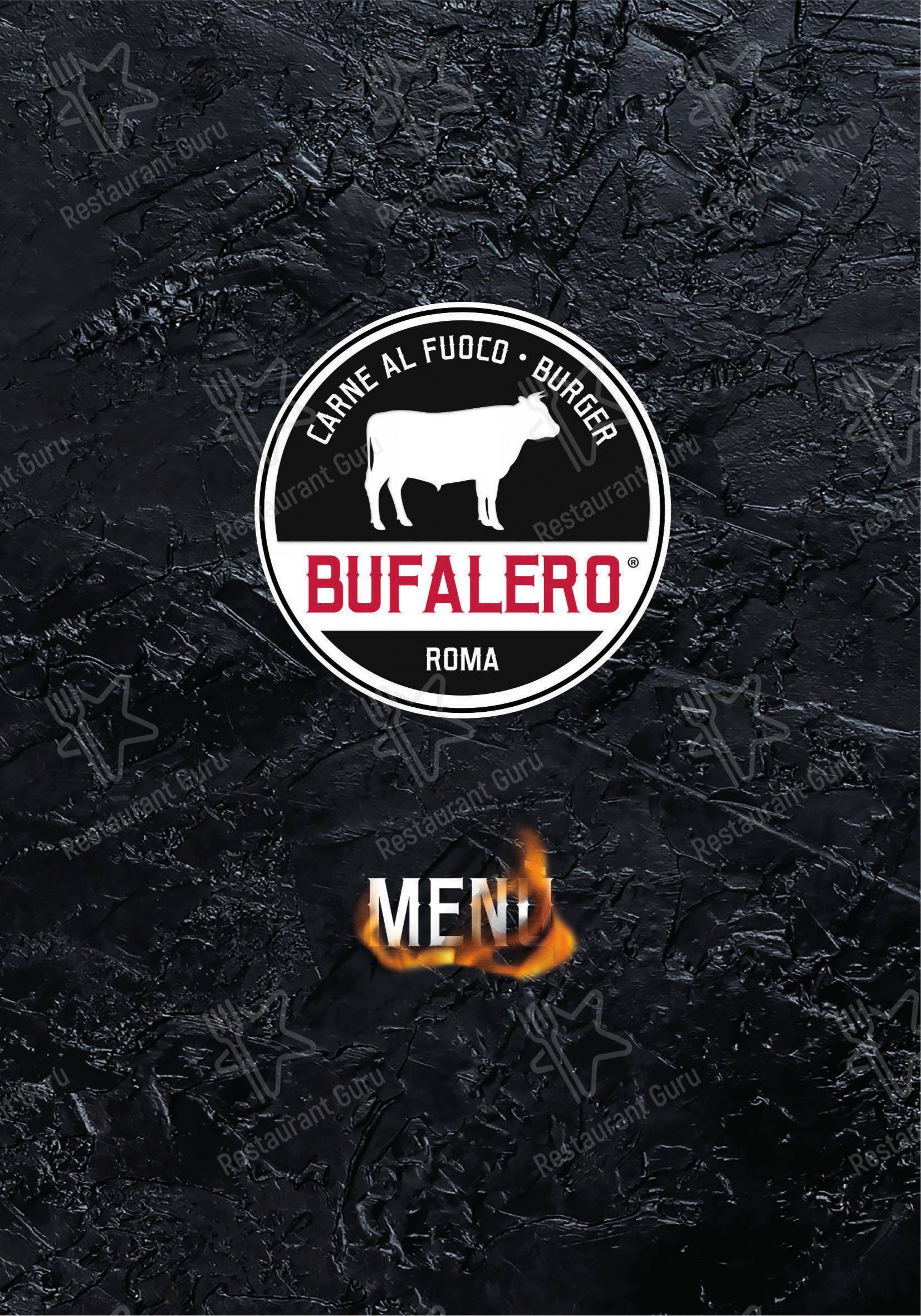 Menu di Bufalero - Menu