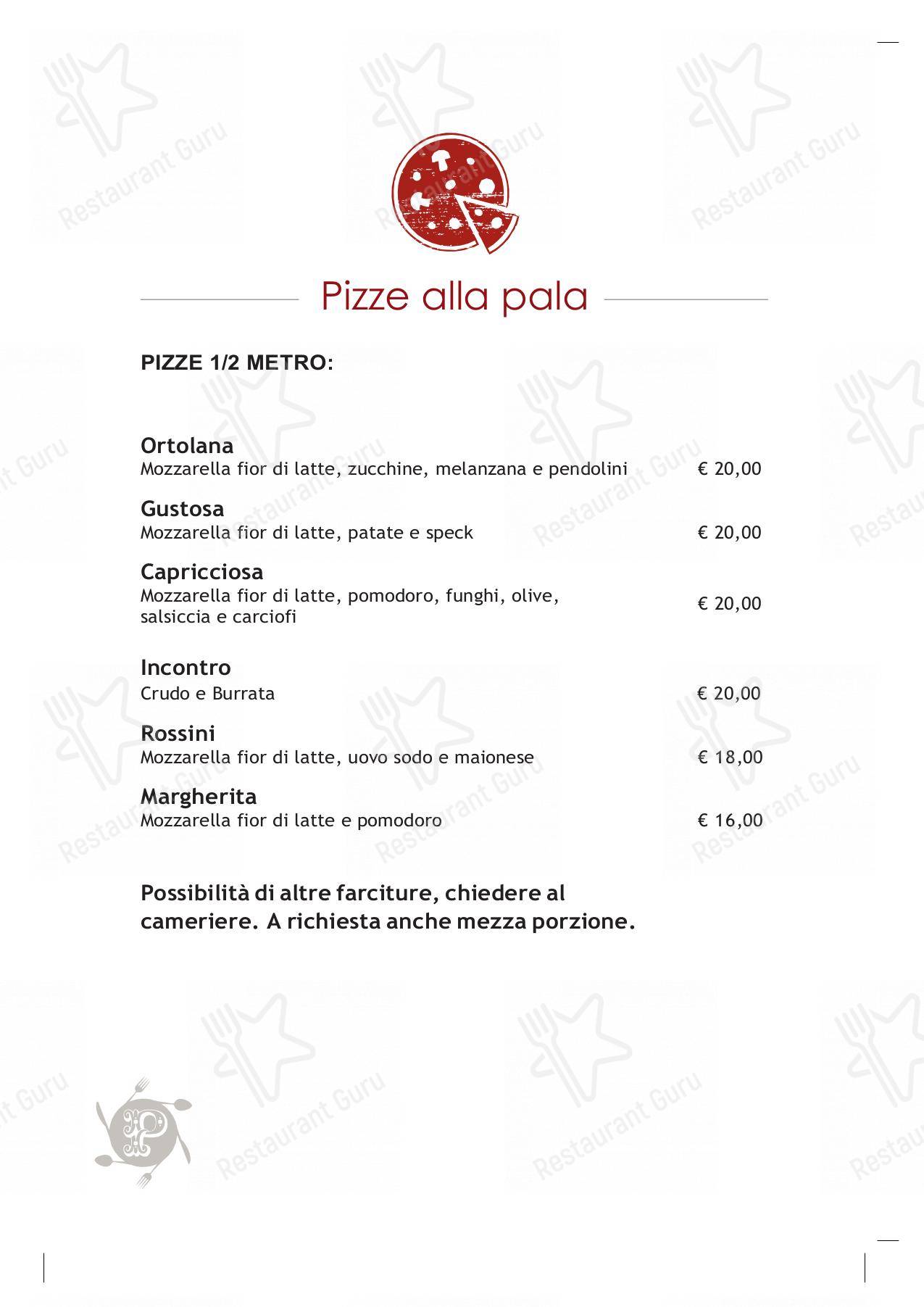 Menu pour Casa Poderosa - Основное меню