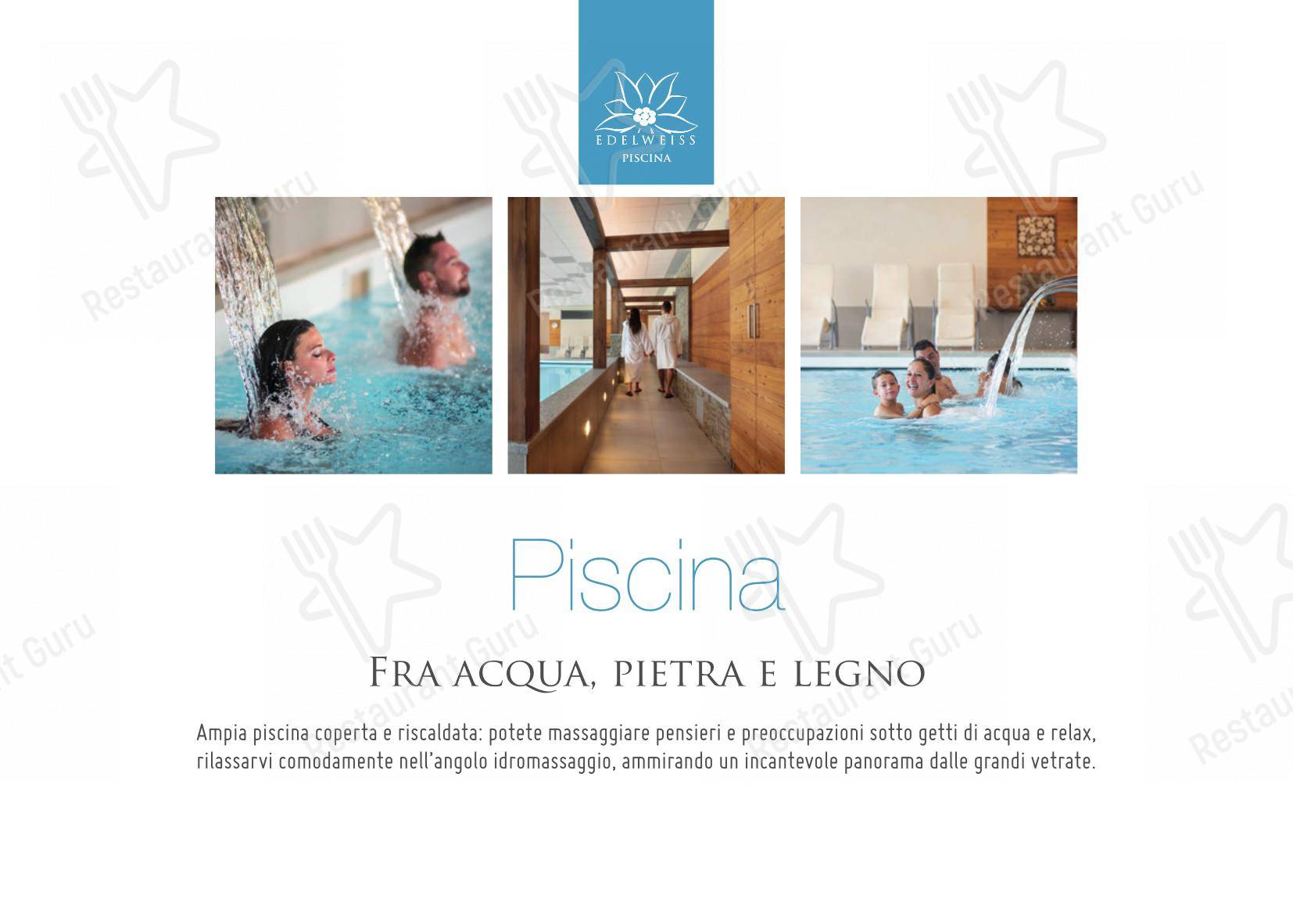 Albergo Ristorante Edelweiss - Larespa in Crodo - 菜单