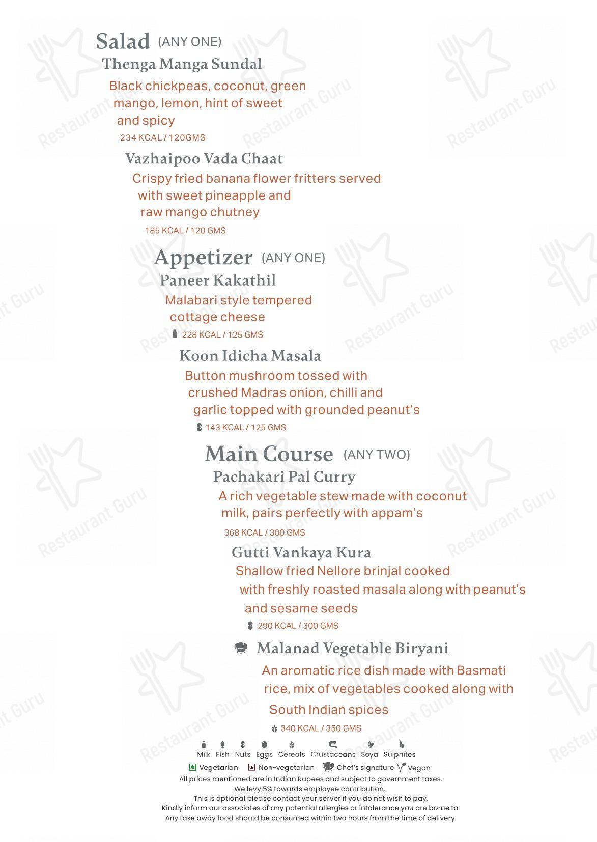 Neer - Wine Menu