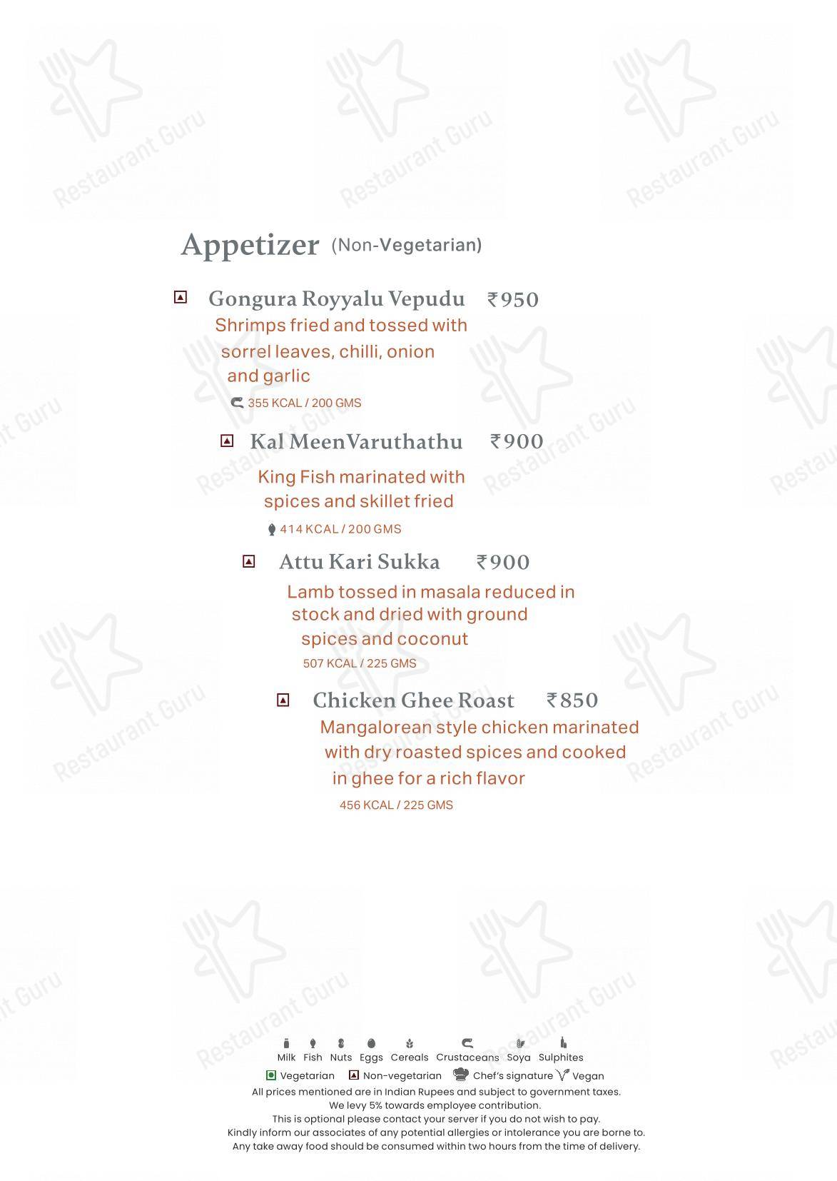 Neer in Bengaluru - Wine Menu