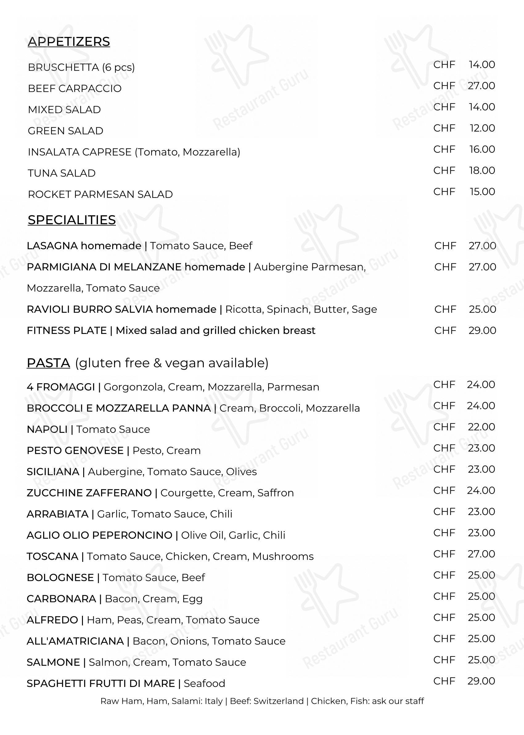 Menu per Ristorante DaPizi 2017 ristorante