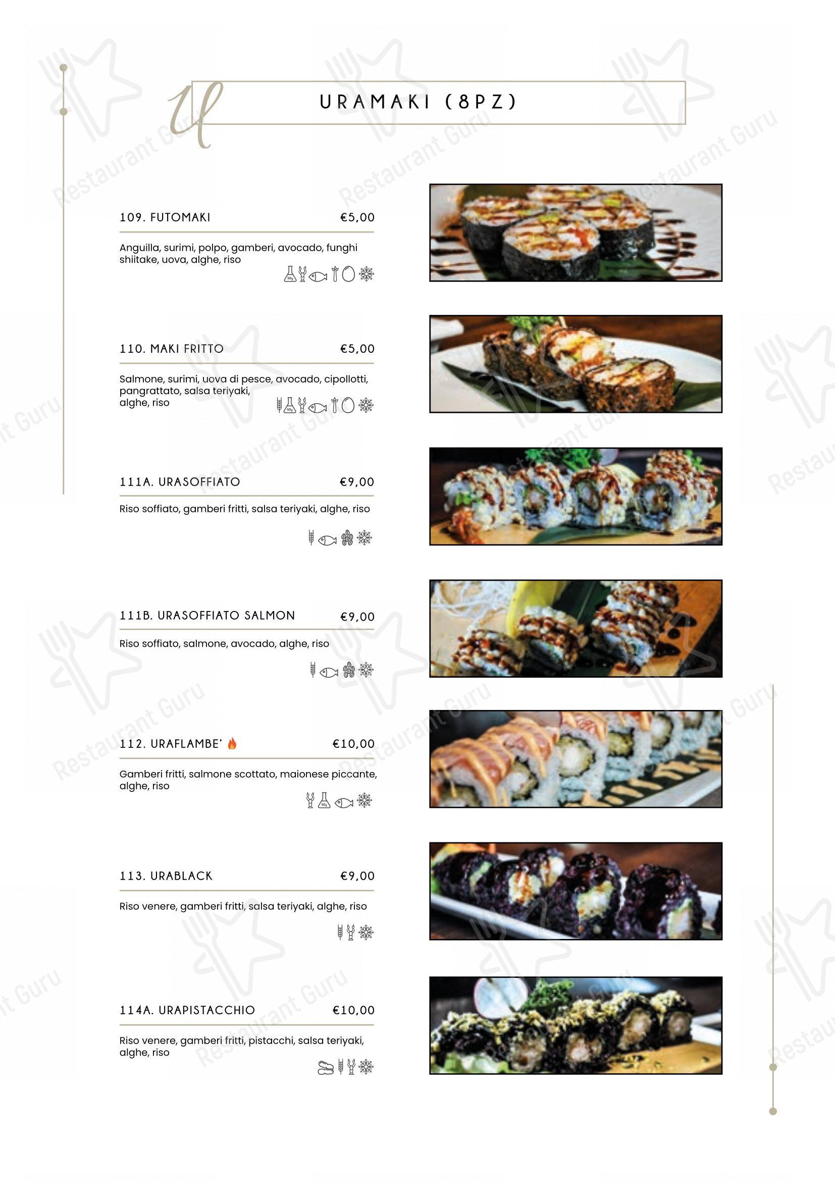 Ristorante Miyako in Bologna - Menu