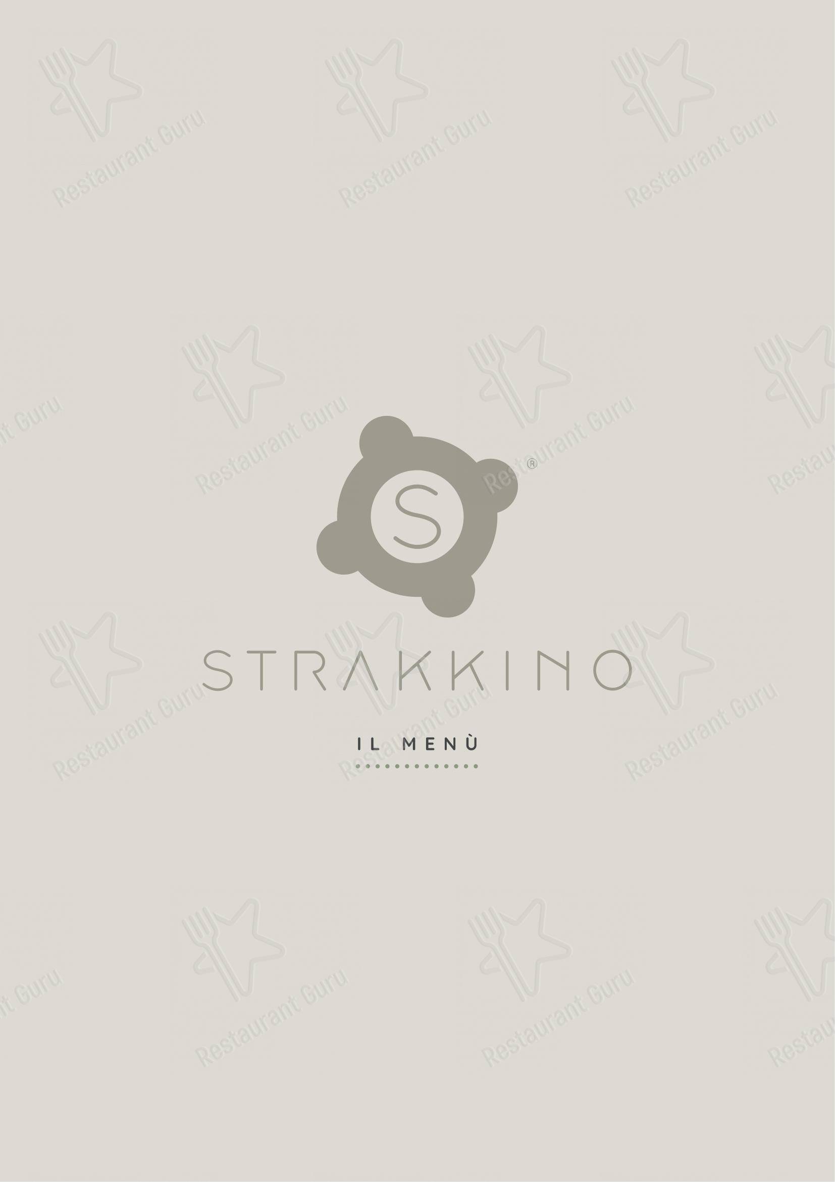 Menu bar per Strakkino in Genova