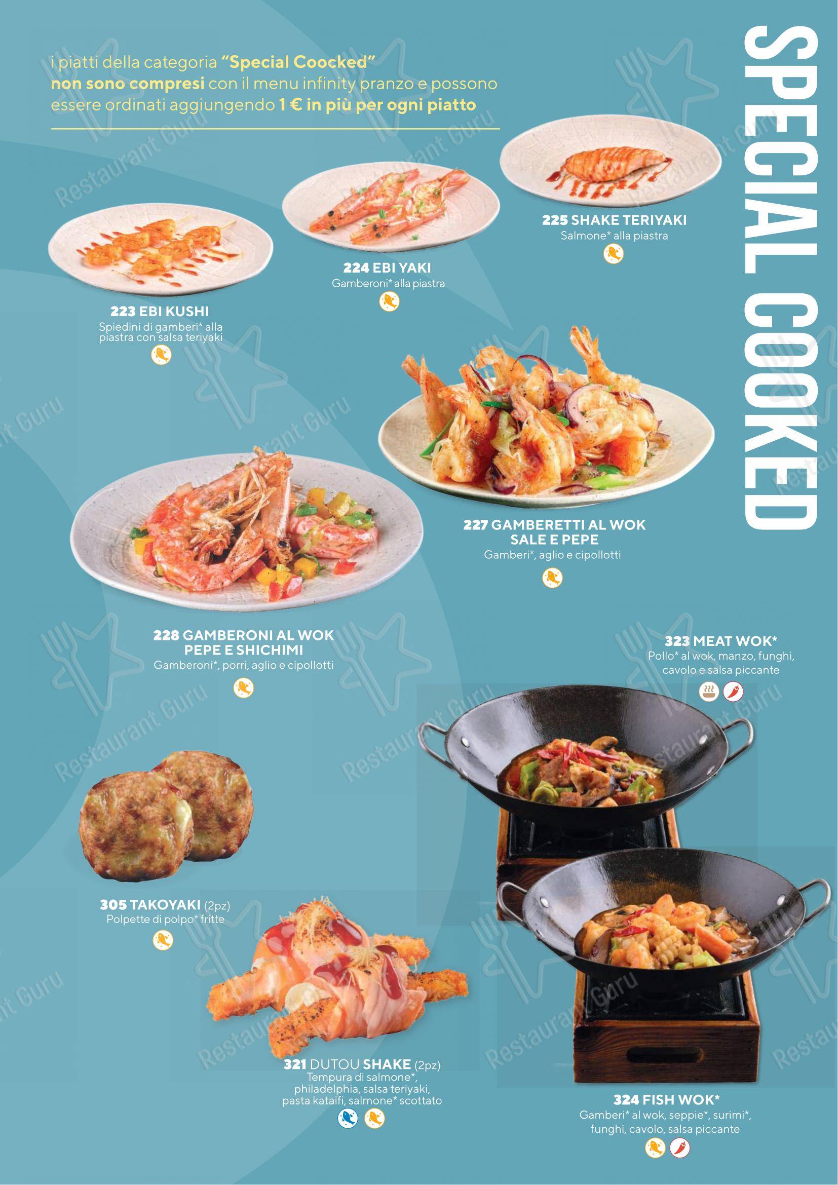 Menu per Sushiko Riva del Garda - Blue Garden in Riva del Garda