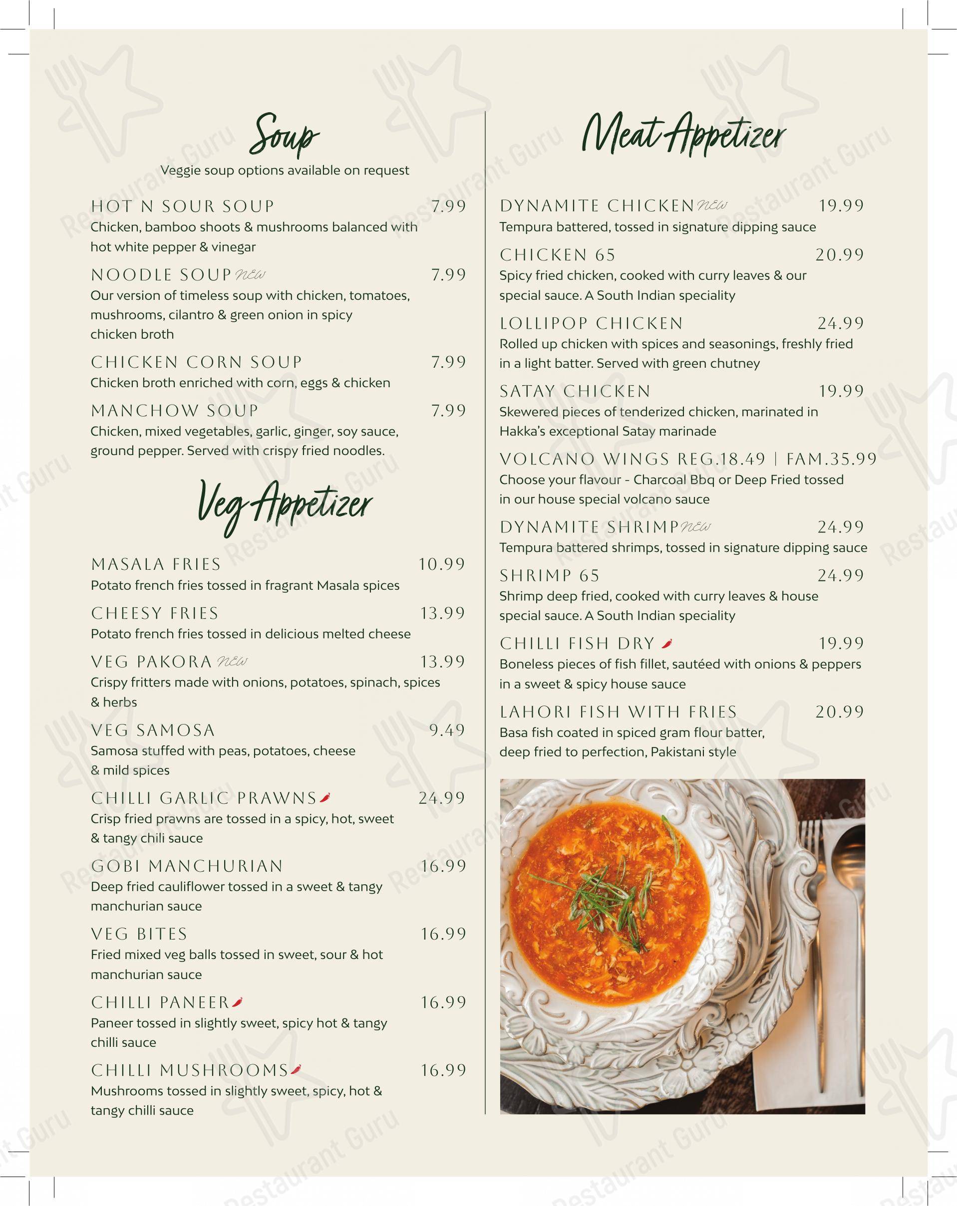 Menu pour Zauq Mississauga - Halal Pakistani, Indian & Hakka Cuisine dans Mississauga
