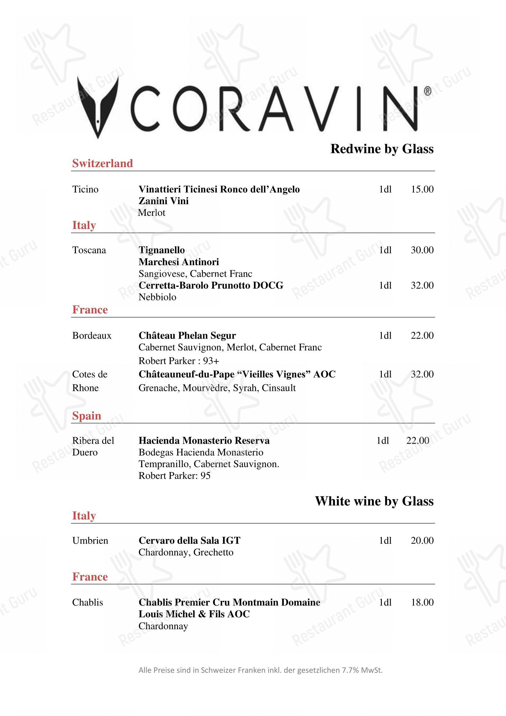 Menu di ANTONS - Menu