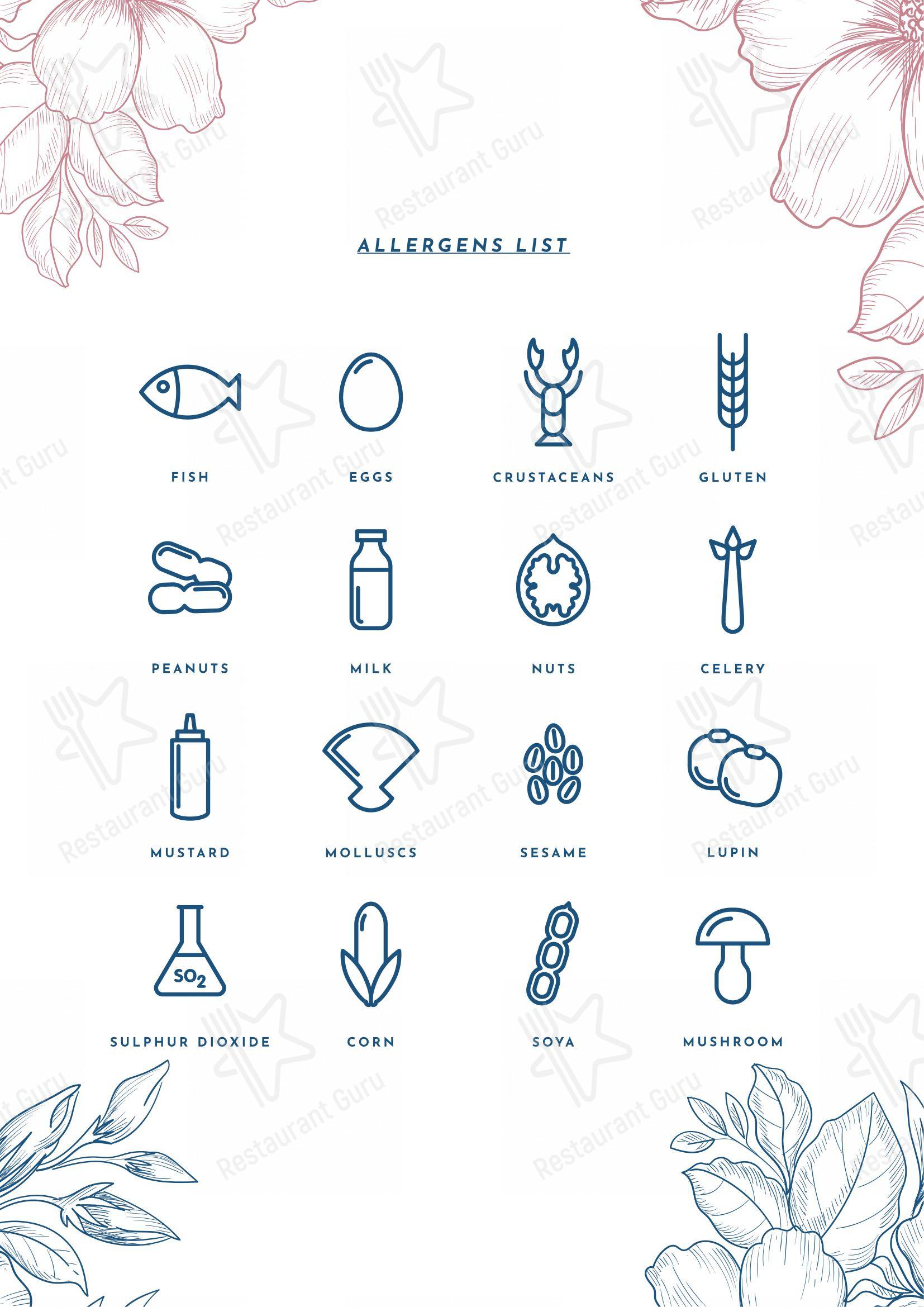 菜单 per Birdy The Bakery - Portici in Portici