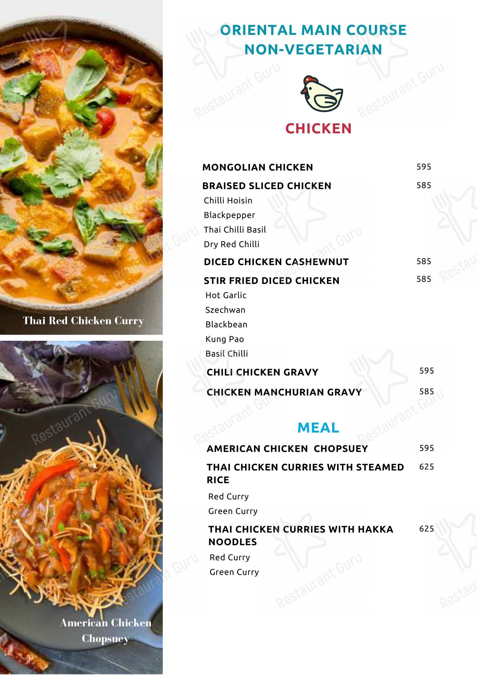 Ching Singh in Noida - Menu