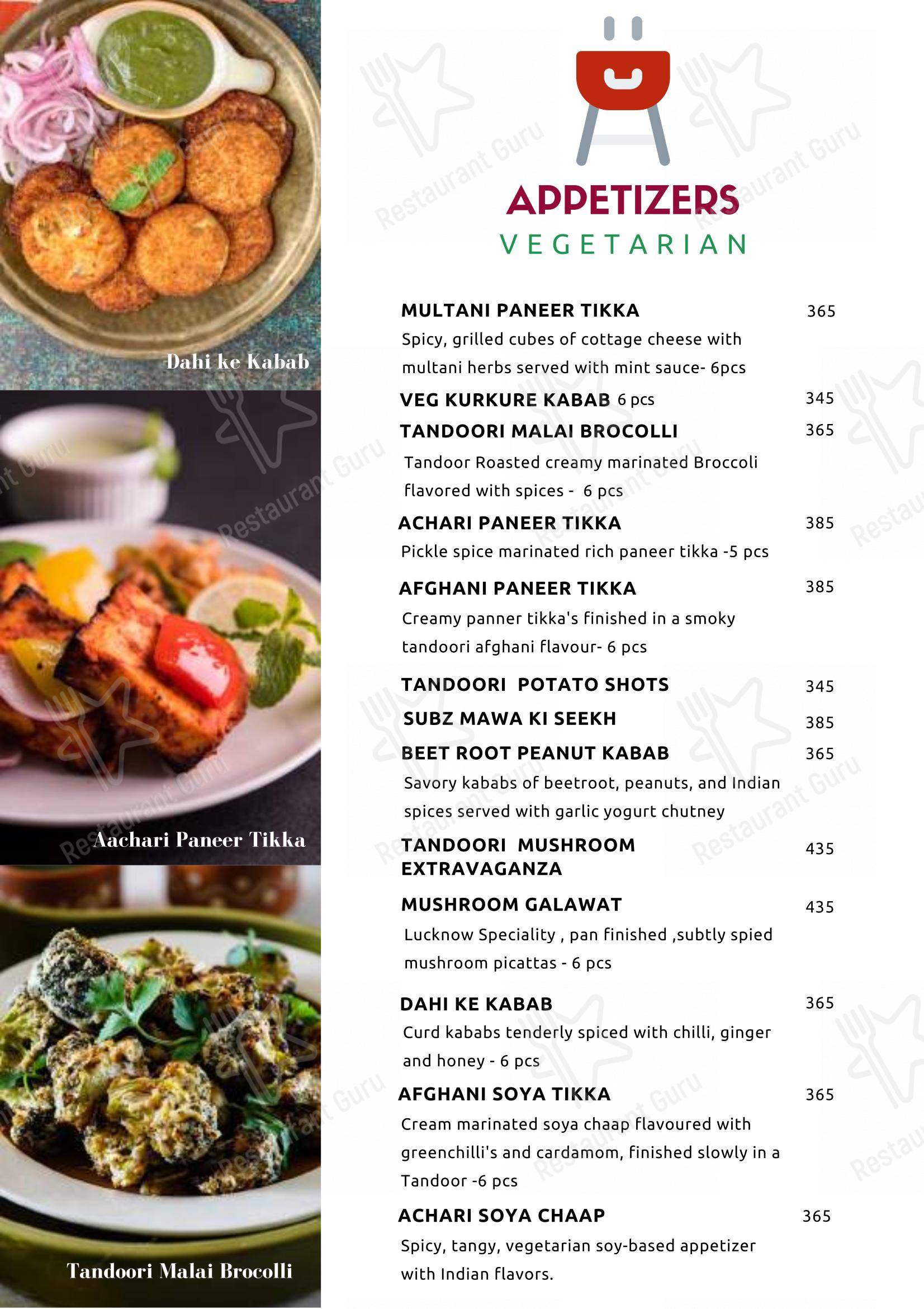 Ching Singh - Menu