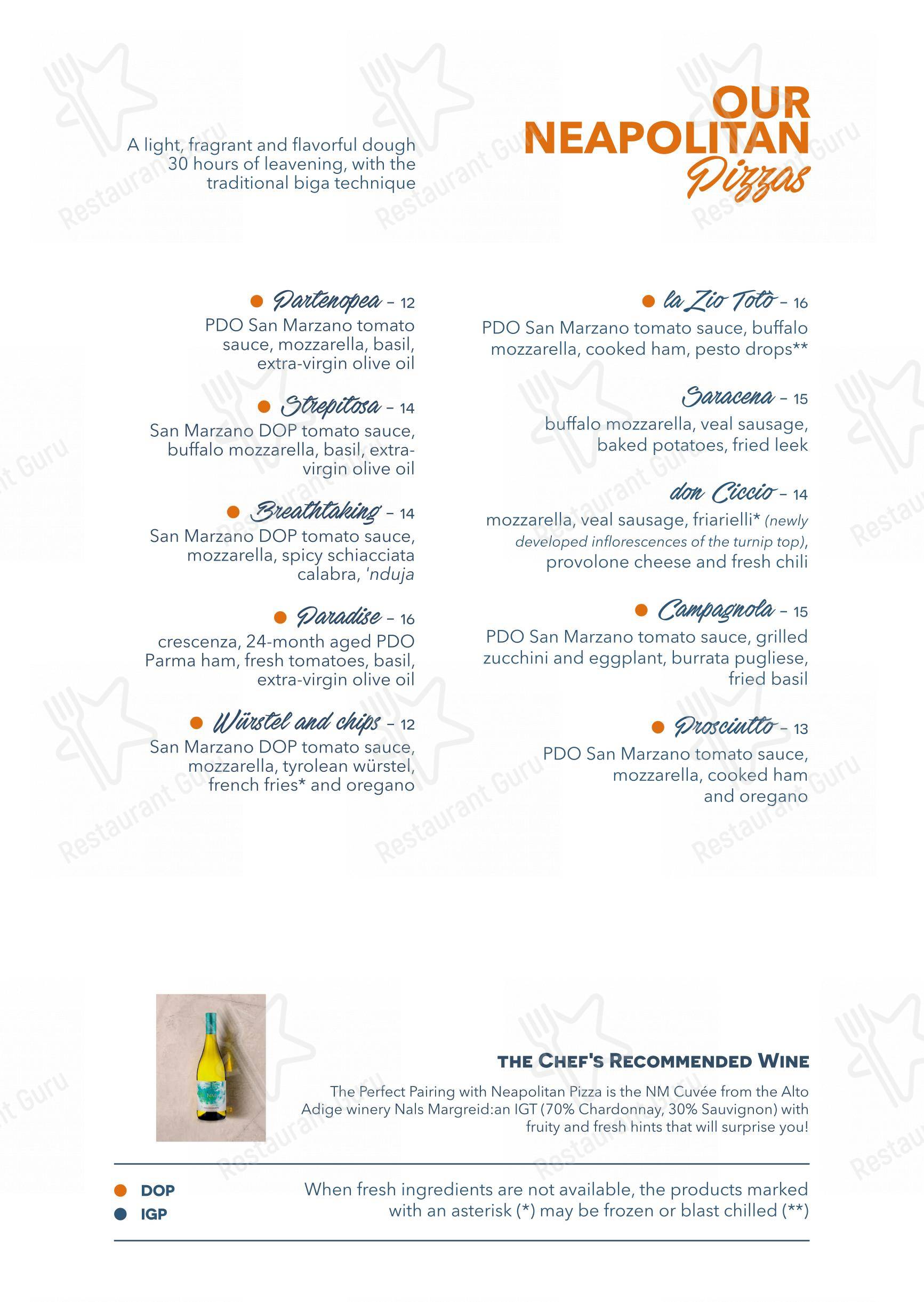 Lunch Menu per Clapsy Alassio pizzeria
