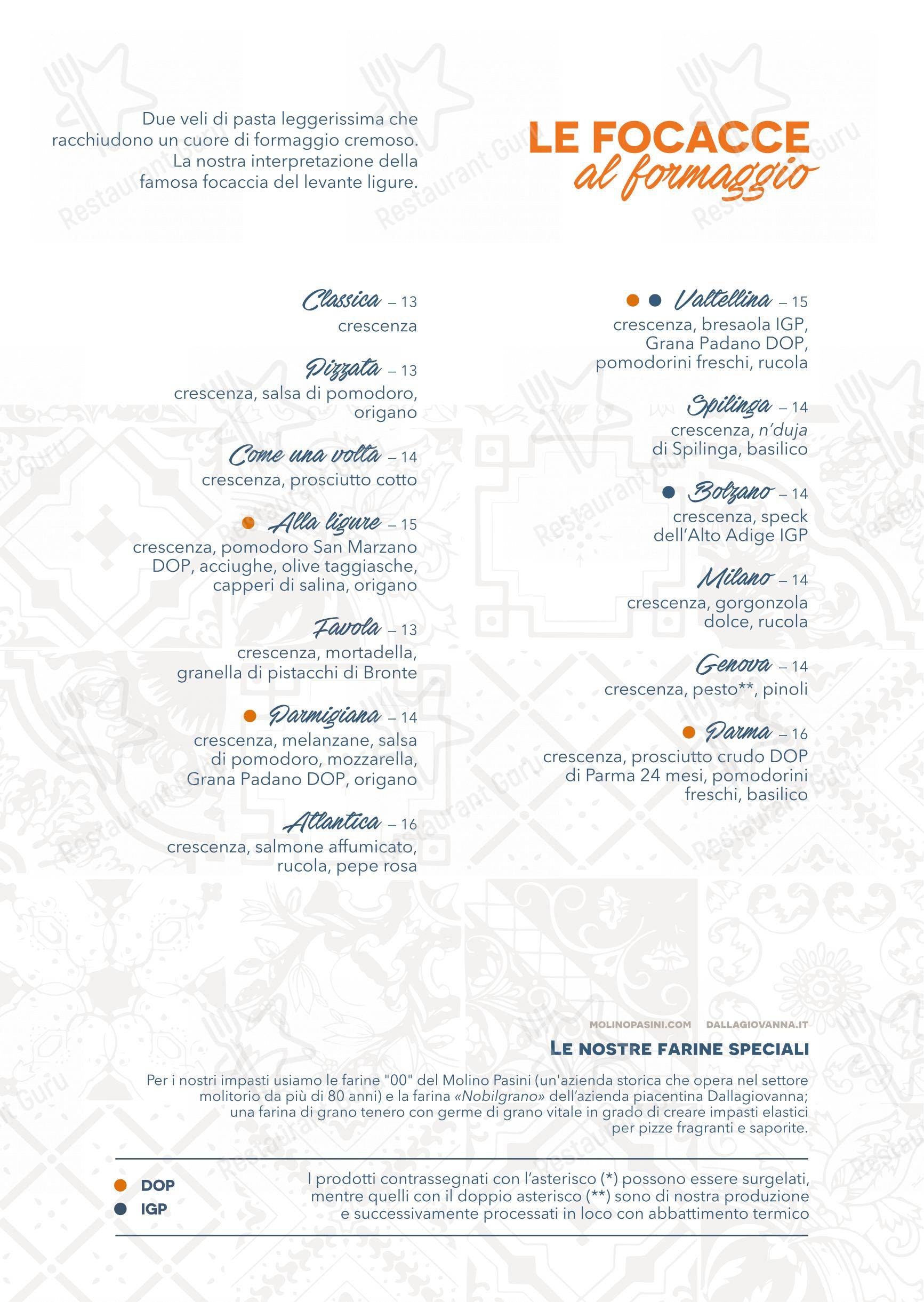 Menu per Clapsy Alassio in Alassio