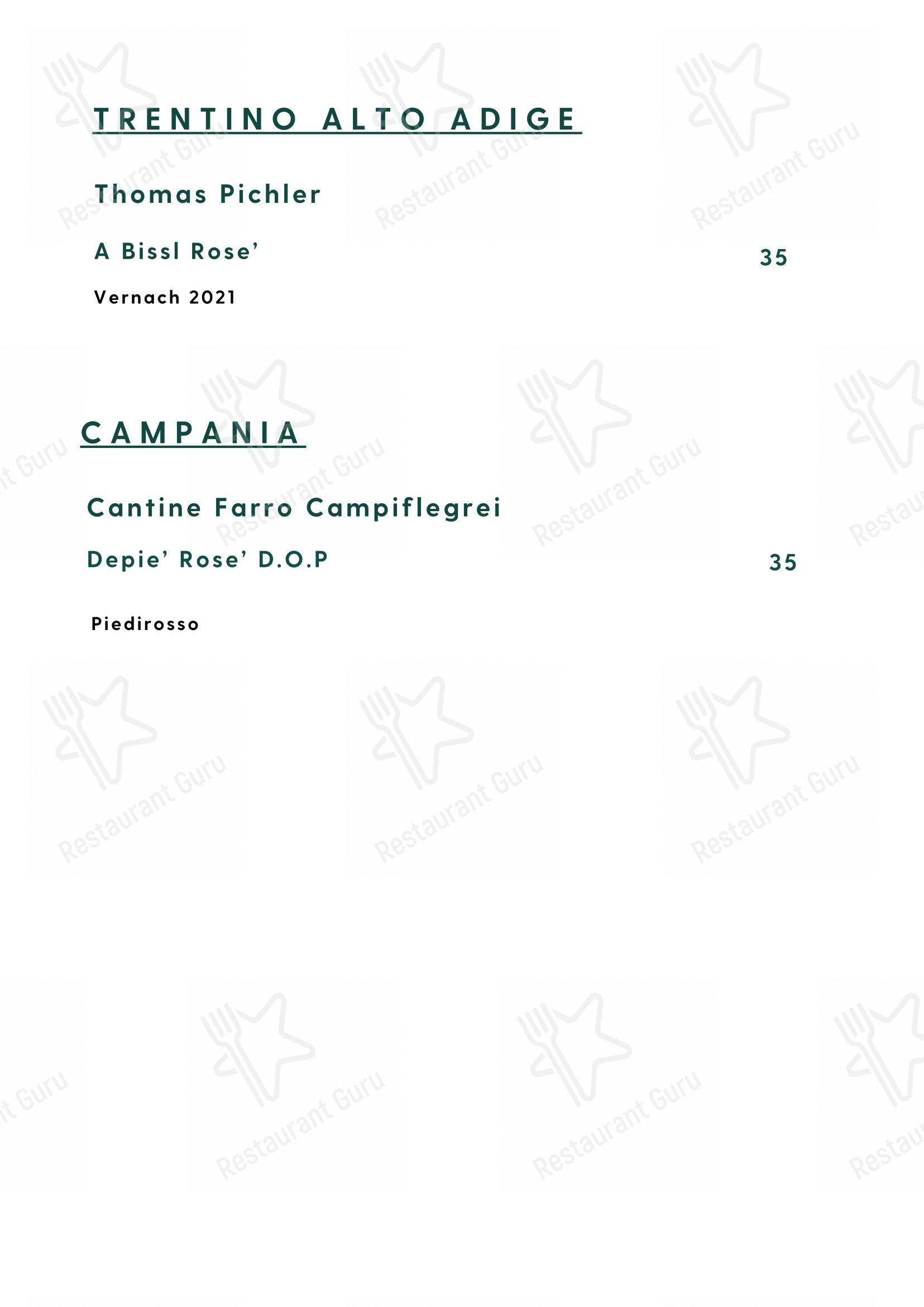 Основное меню per Cosmo Restaurant Pompei in Pompei