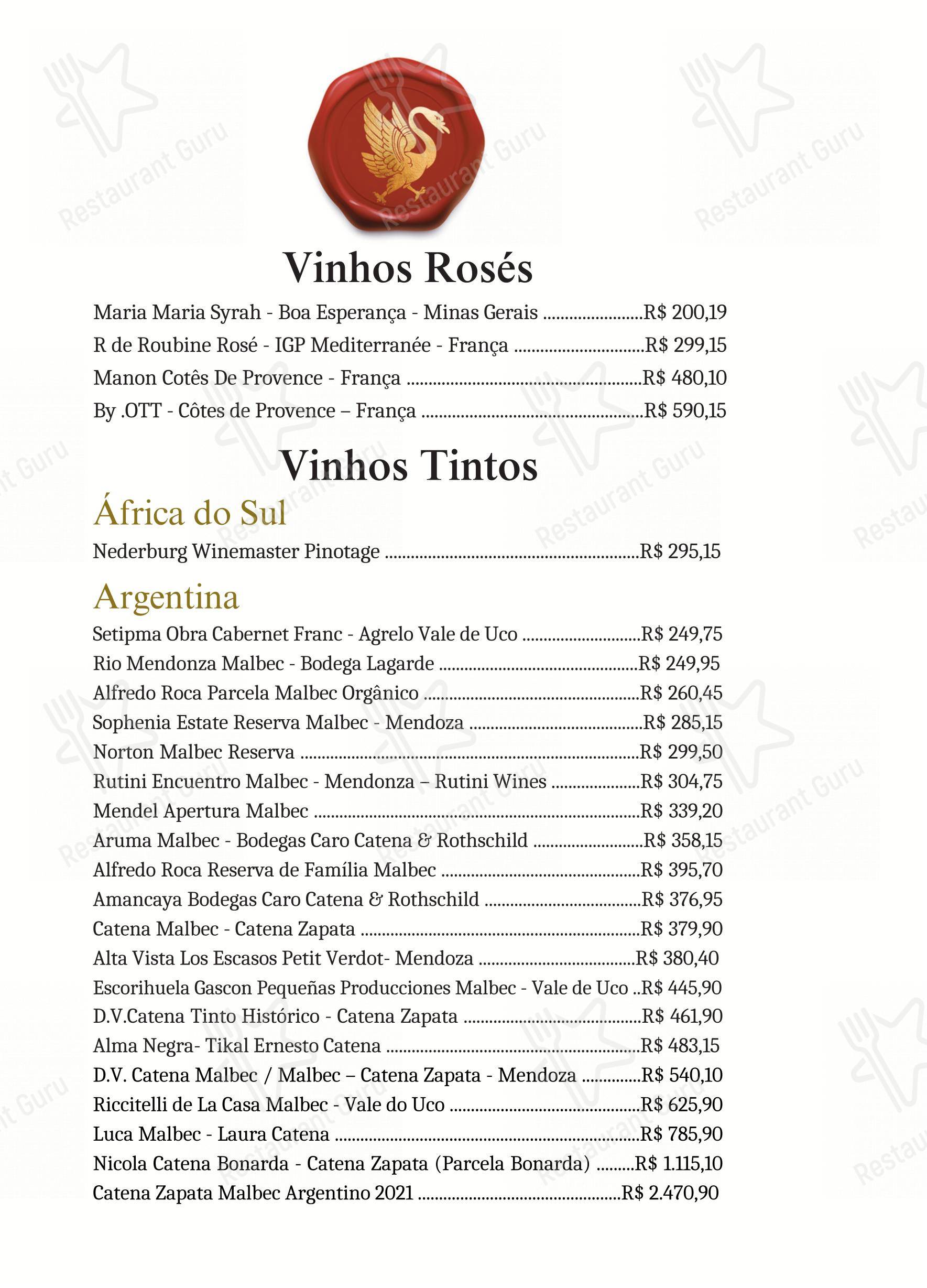 Основное меню para Ludwig Restaurant restaurante