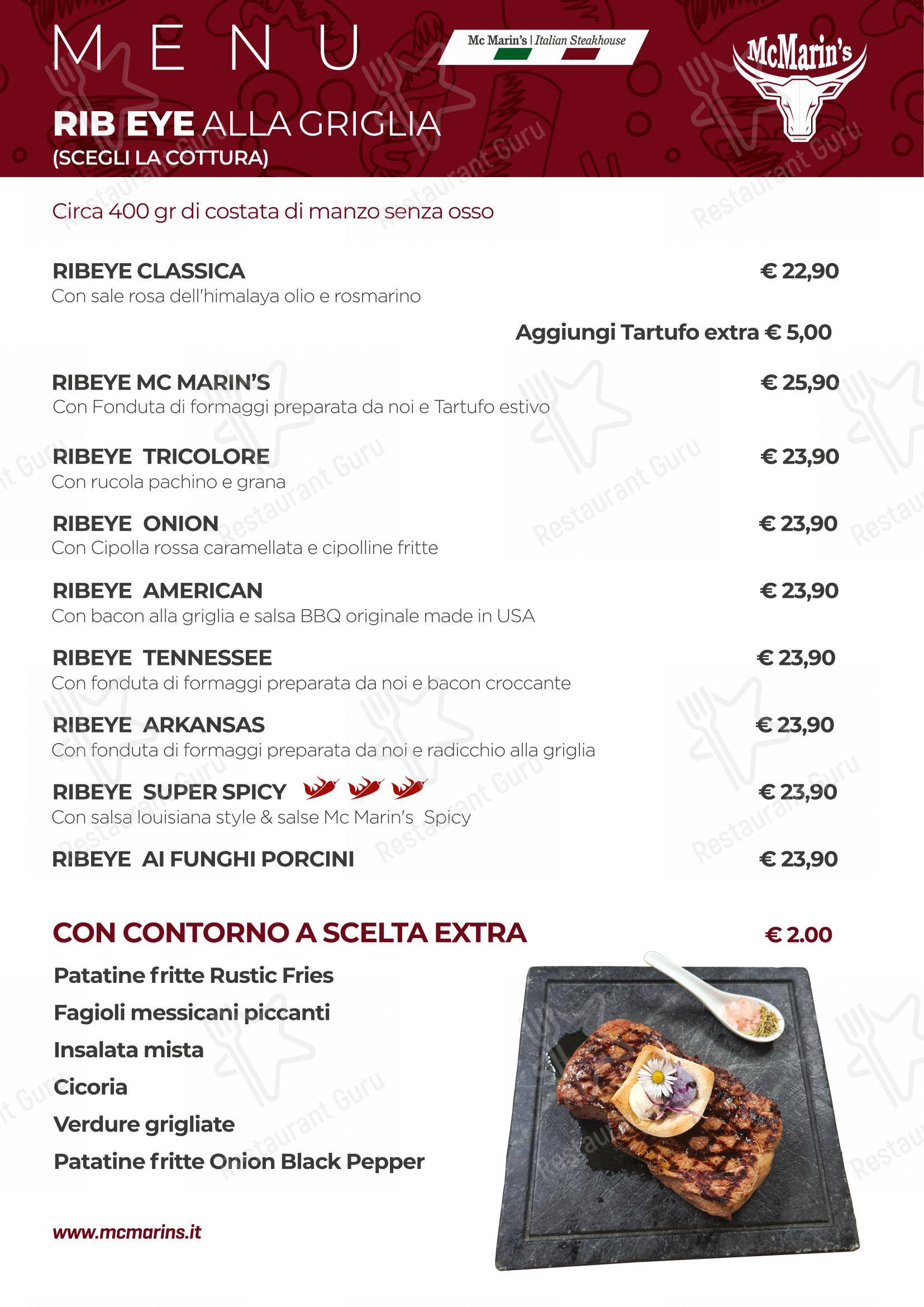 Menu di La Locanda Del Drago - Menu bar