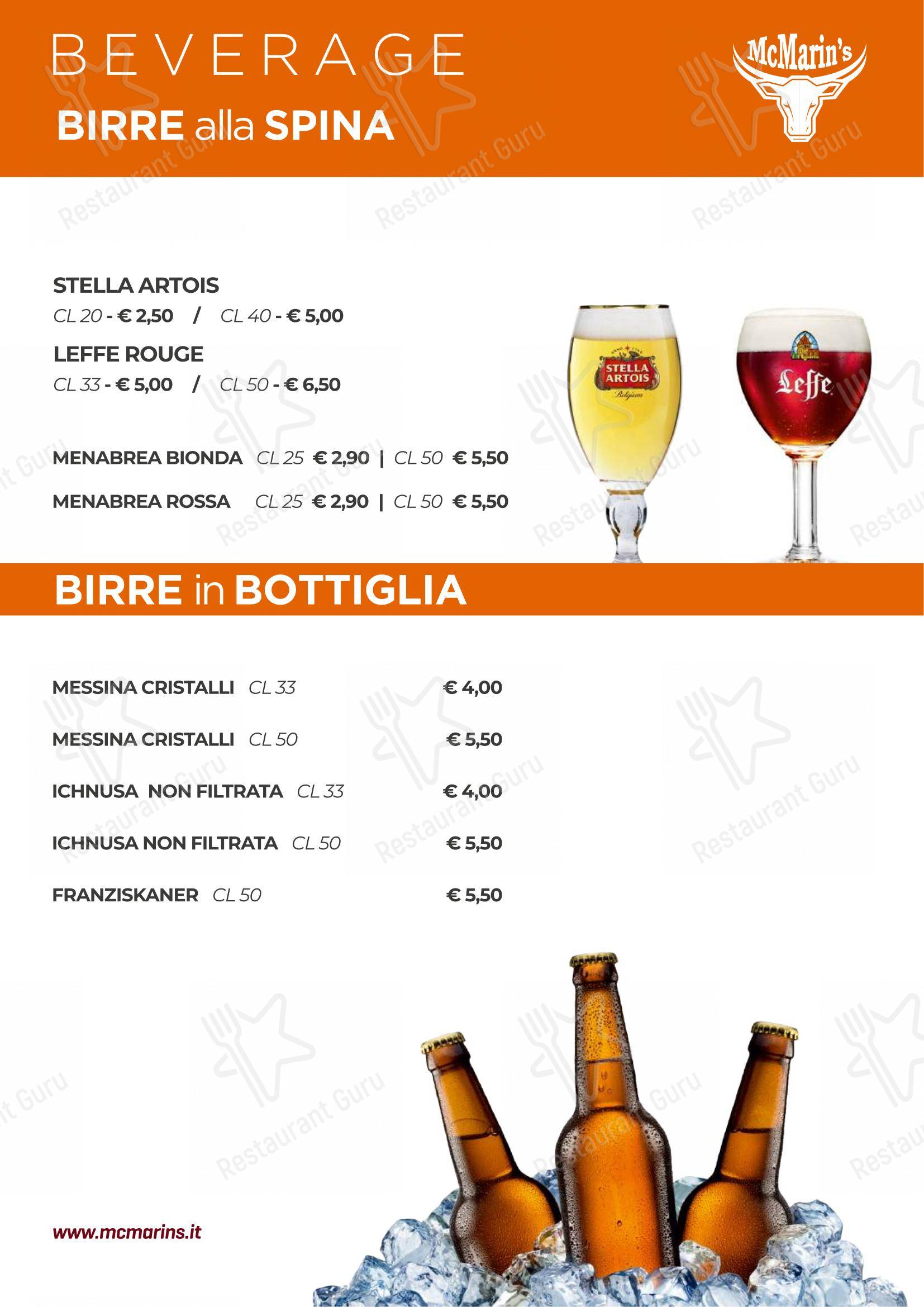 Menu per La Locanda Del Drago ristorante con griglia