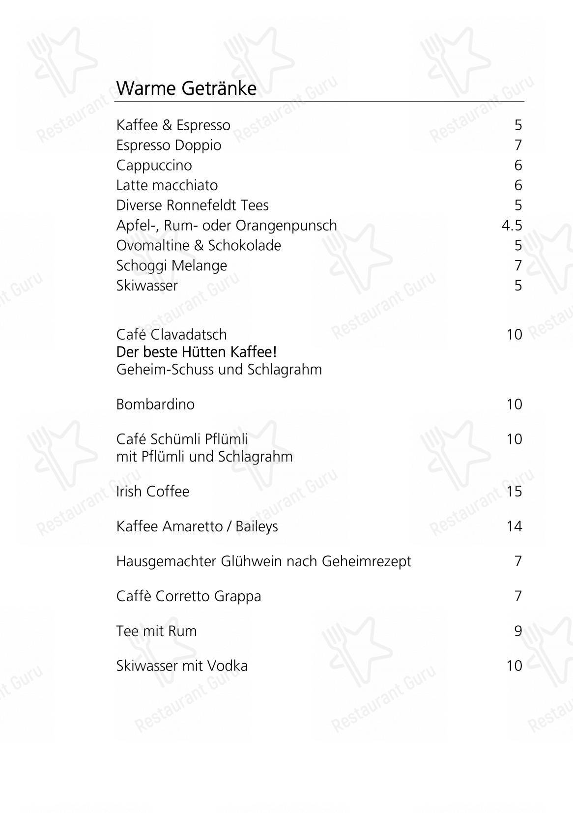 Menu di Restaurant Acla - 菜单