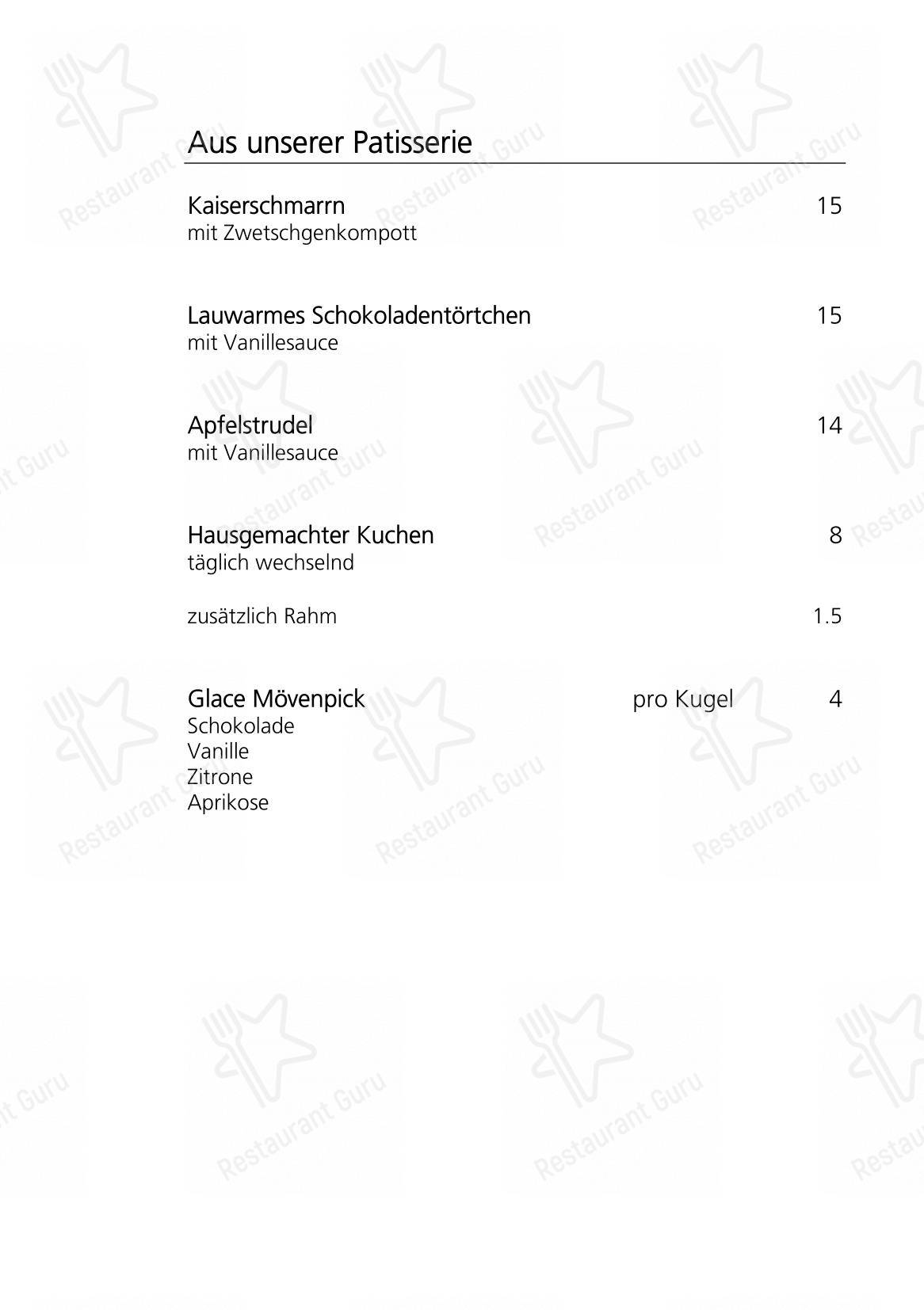 Menu di Restaurant Acla - 菜单