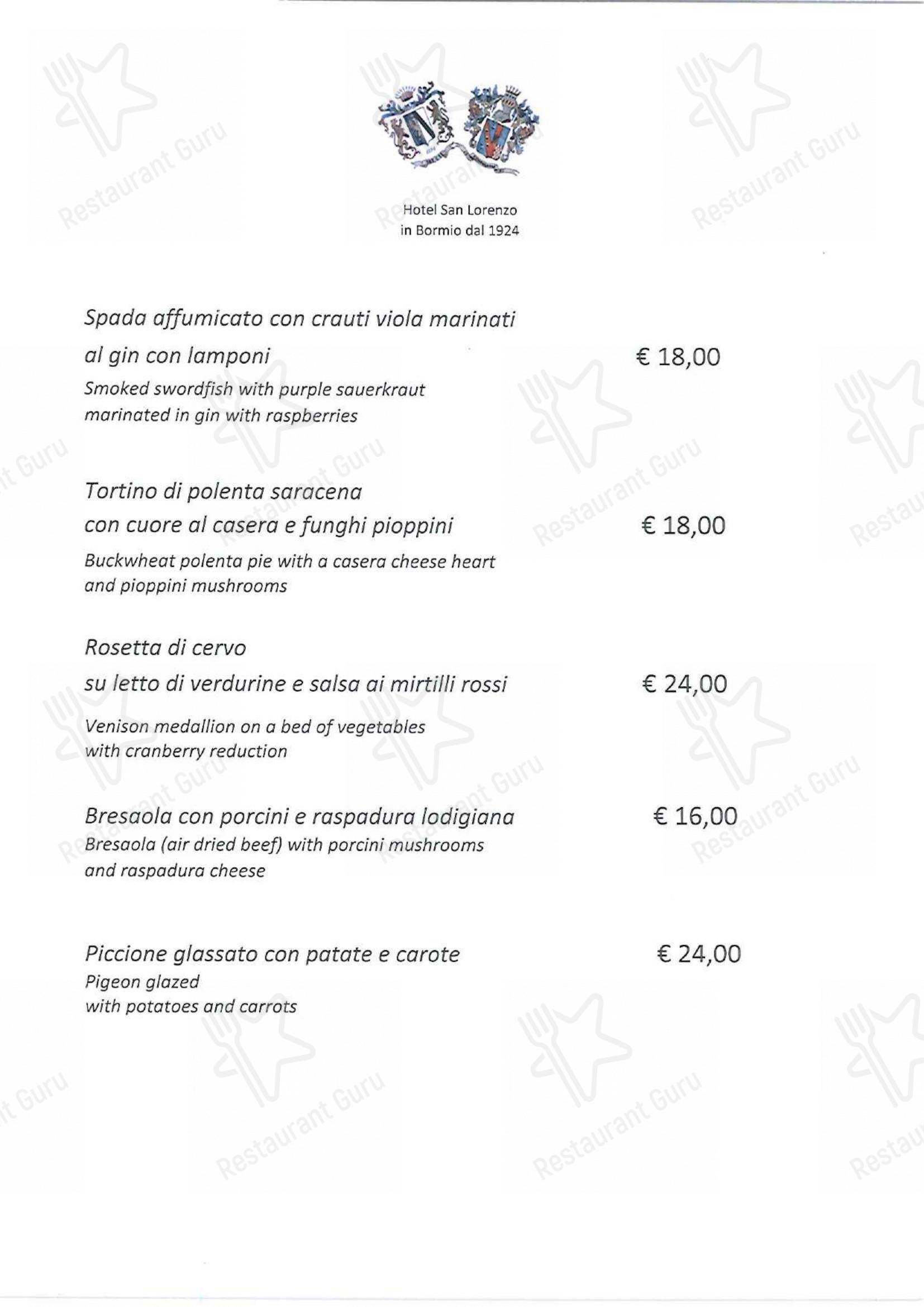 Menu per Ristorante Da Riccardo ristorante