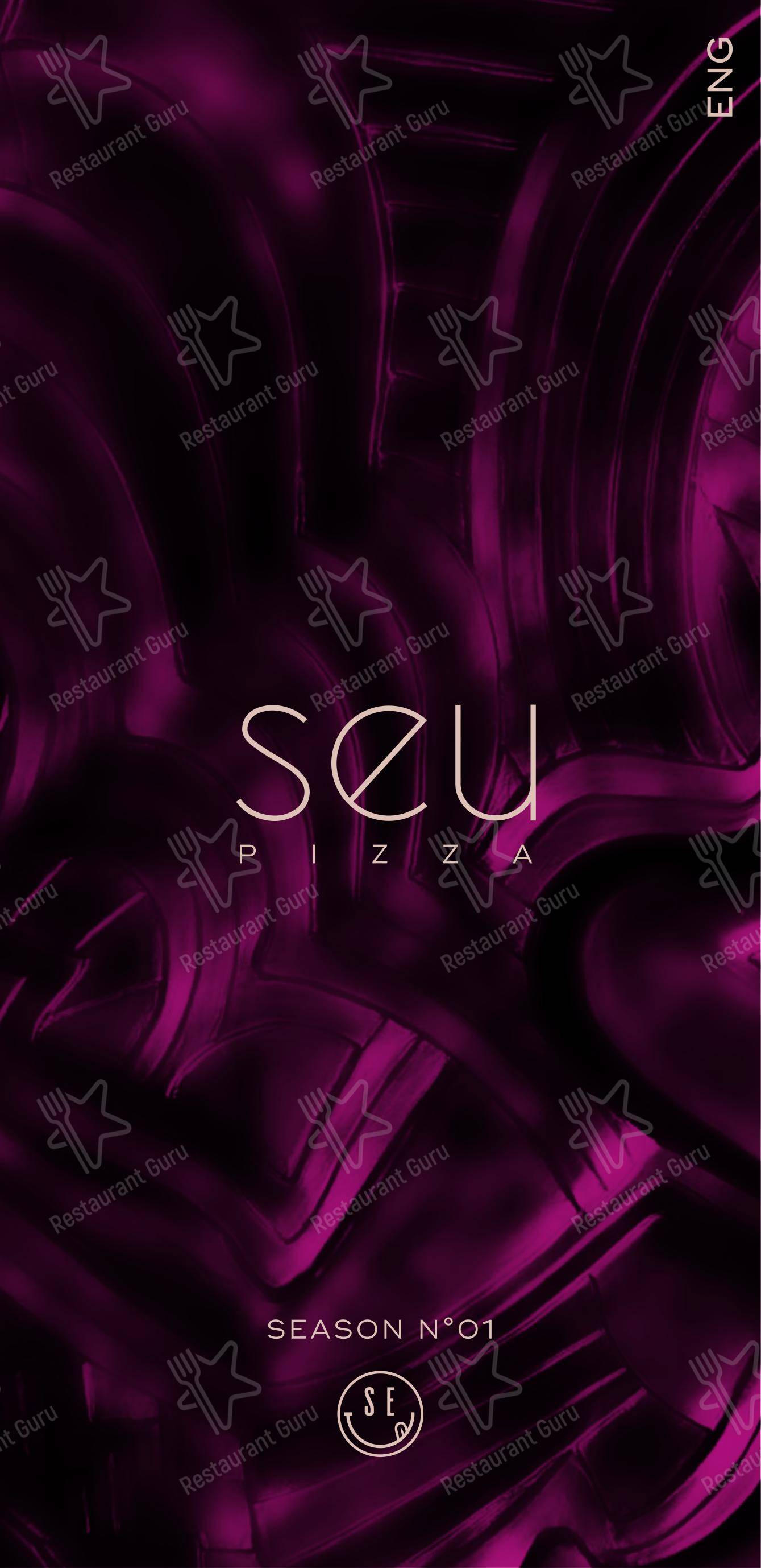 Menu per SEU Pizza pizzeria